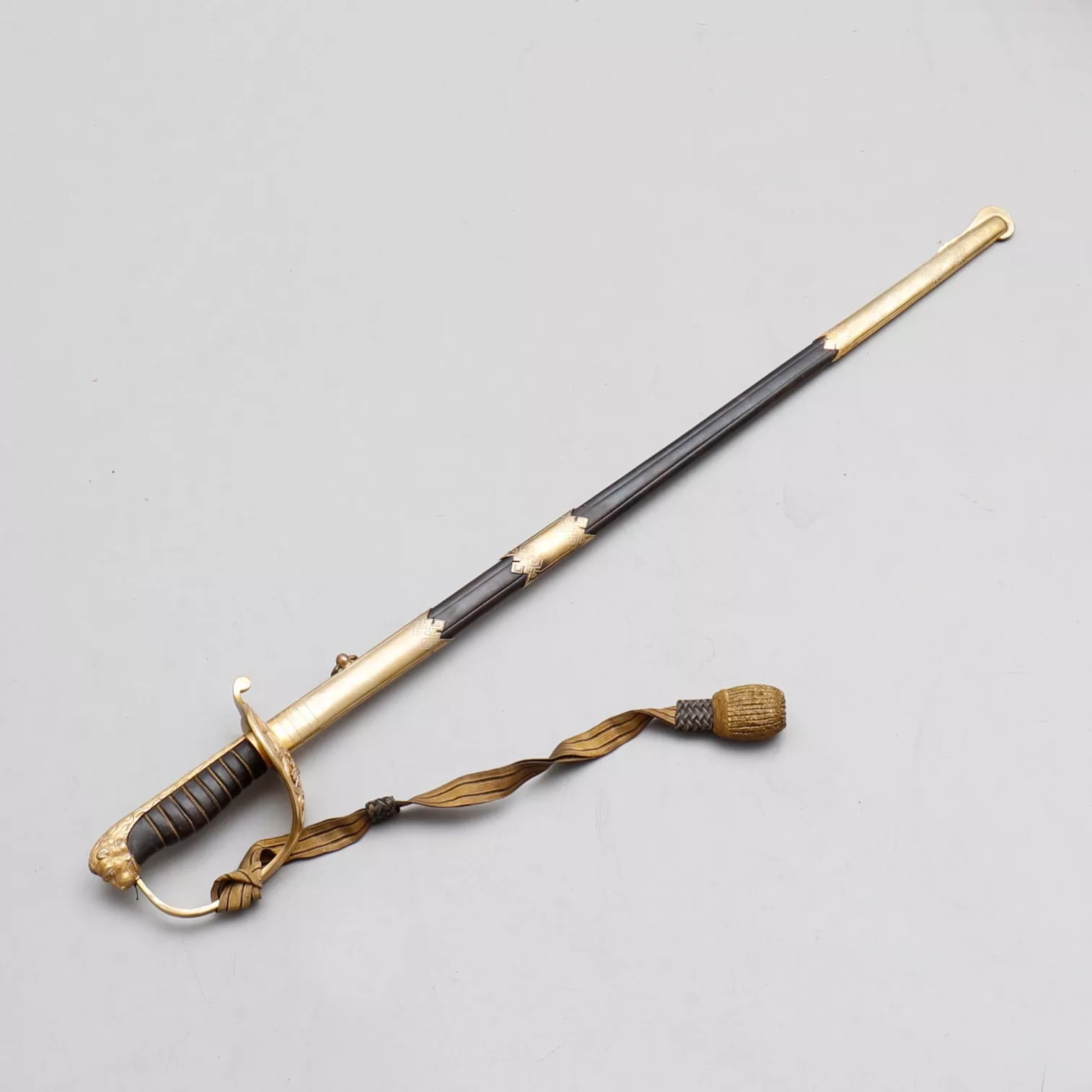SABRE D`OFFICIER DE LA MARINE SUÉDOISE. MODÈLE 1876