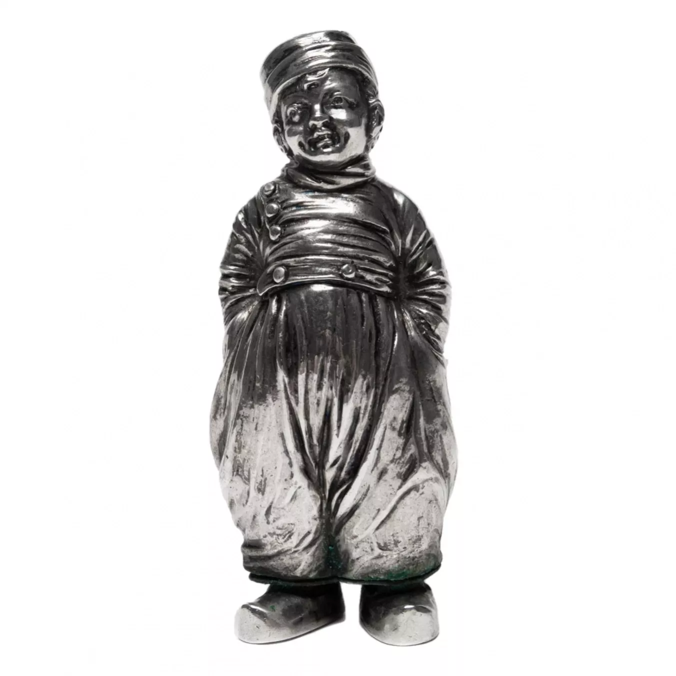 OLISH SILVER MINIATURE FIGURE OF A NOBLEMAN. POLAND, 20TH CENTURY