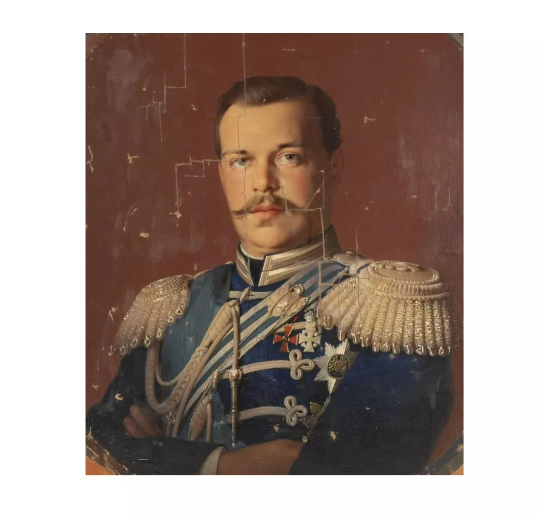  Сергей Константинович Зарянко. Потрет царя Александра III. 