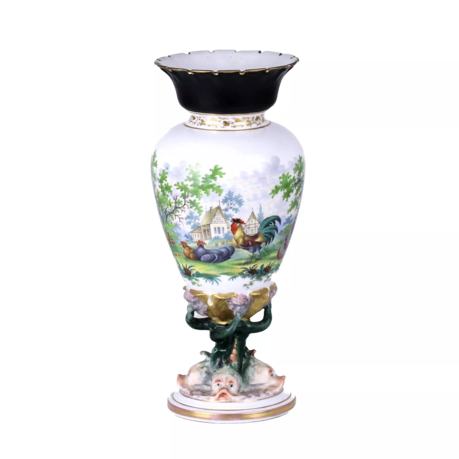 Vase Hutschenreuther Kohenberg. Allemagne. 1914-1934.
