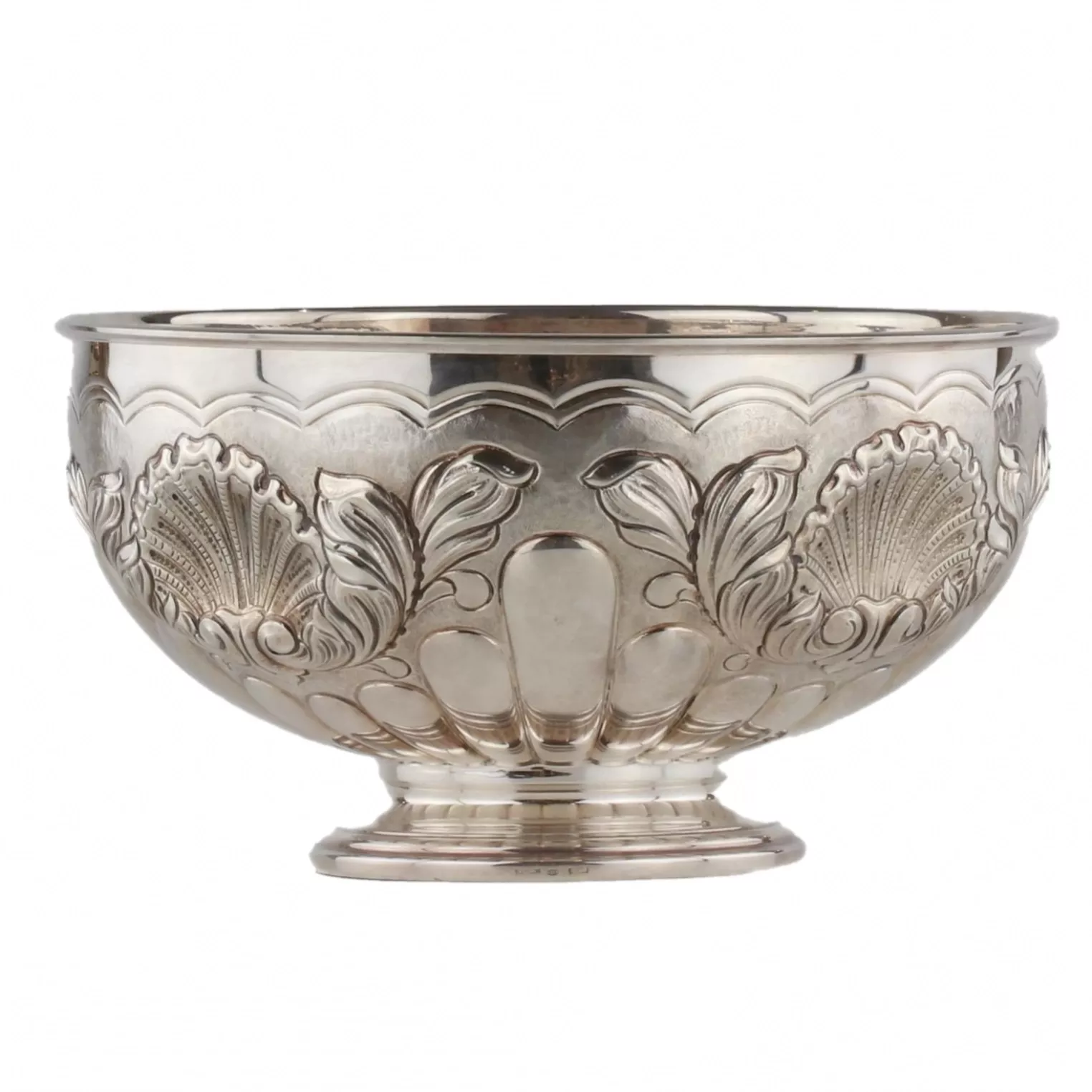 Silver champagne bowl. Italy. Pampaloni.