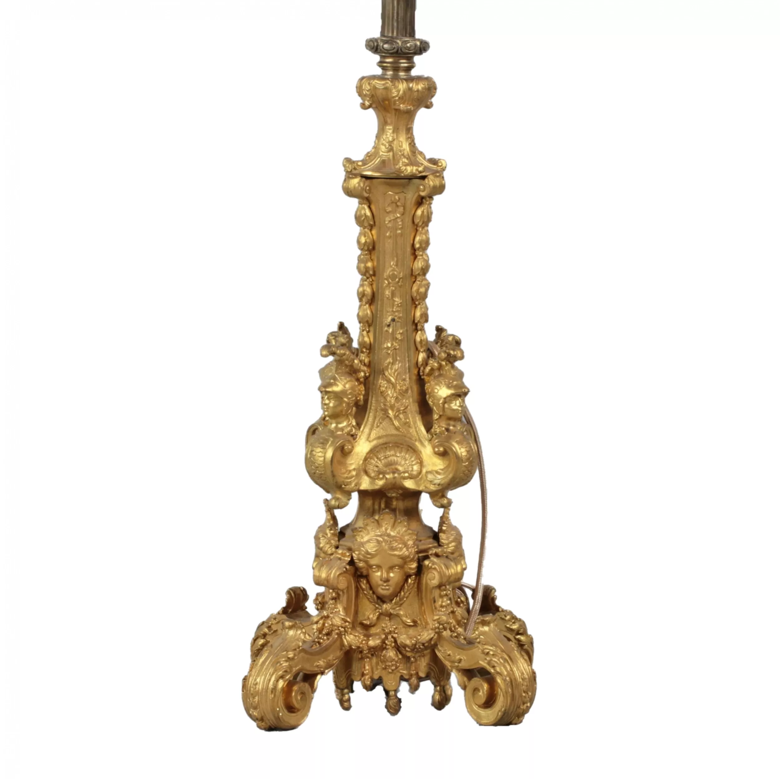 Floor lamp Louis XVI style. 