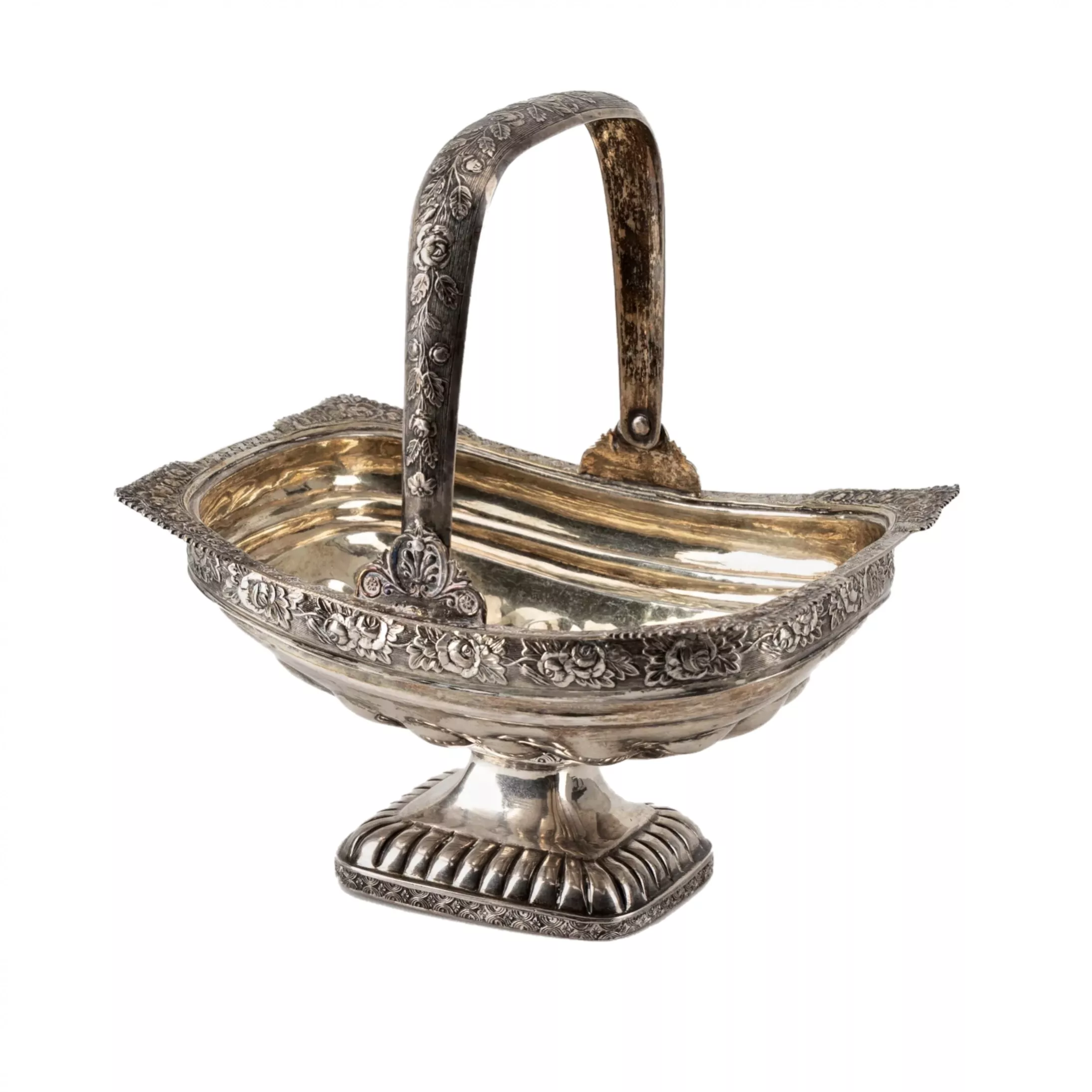 RUSSIAN SILVER EMPIRE STYLE BONBONNIÈRE. THOMAS SOHKA. ST PETERSBURG, 1837