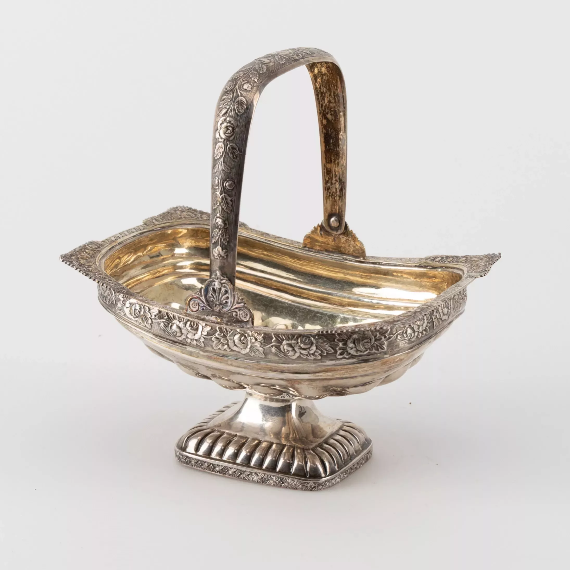 RUSSIAN SILVER EMPIRE STYLE BONBONNIÈRE. THOMAS SOHKA. ST PETERSBURG, 1837