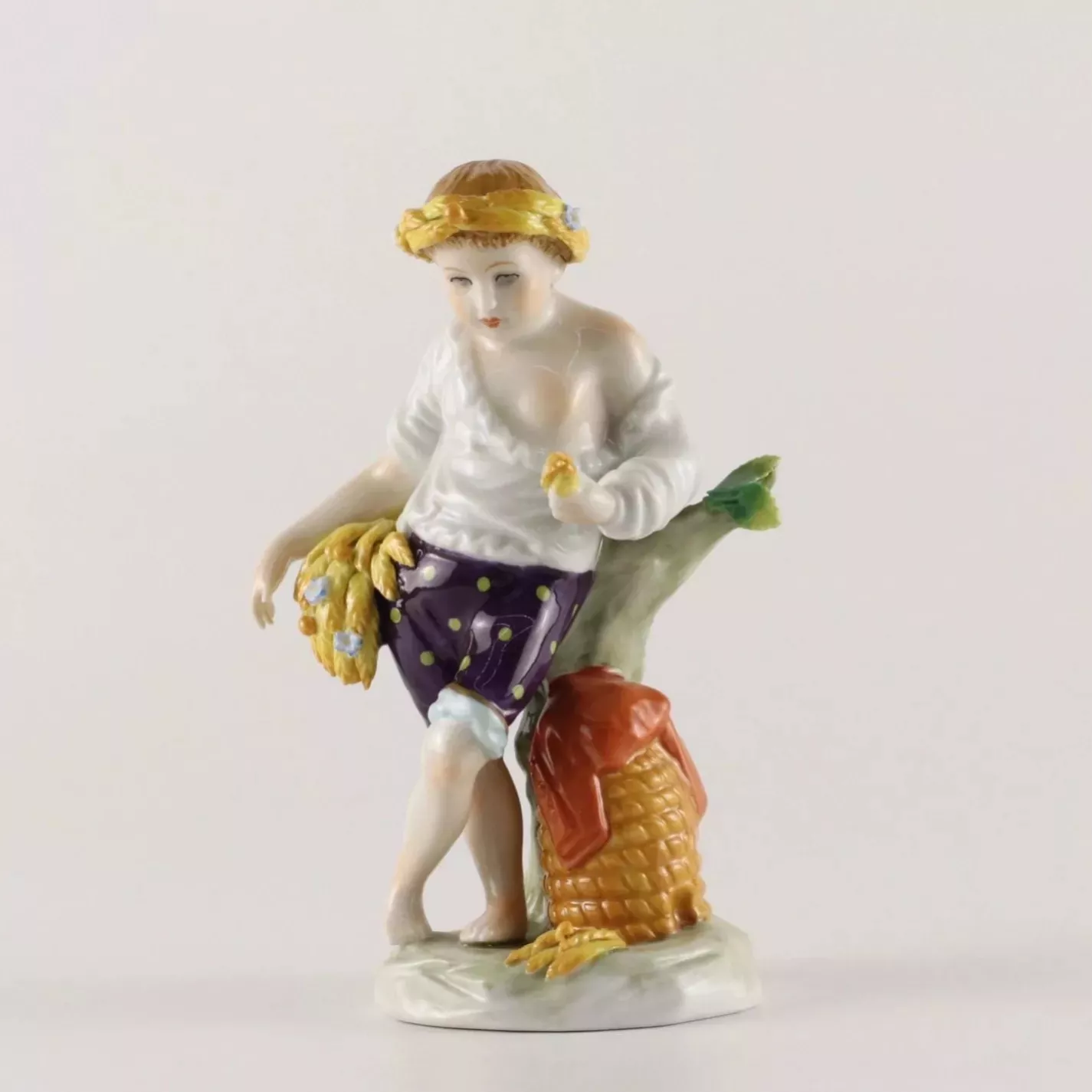 Porcelain figurine allegory Summer SITZENDORF 