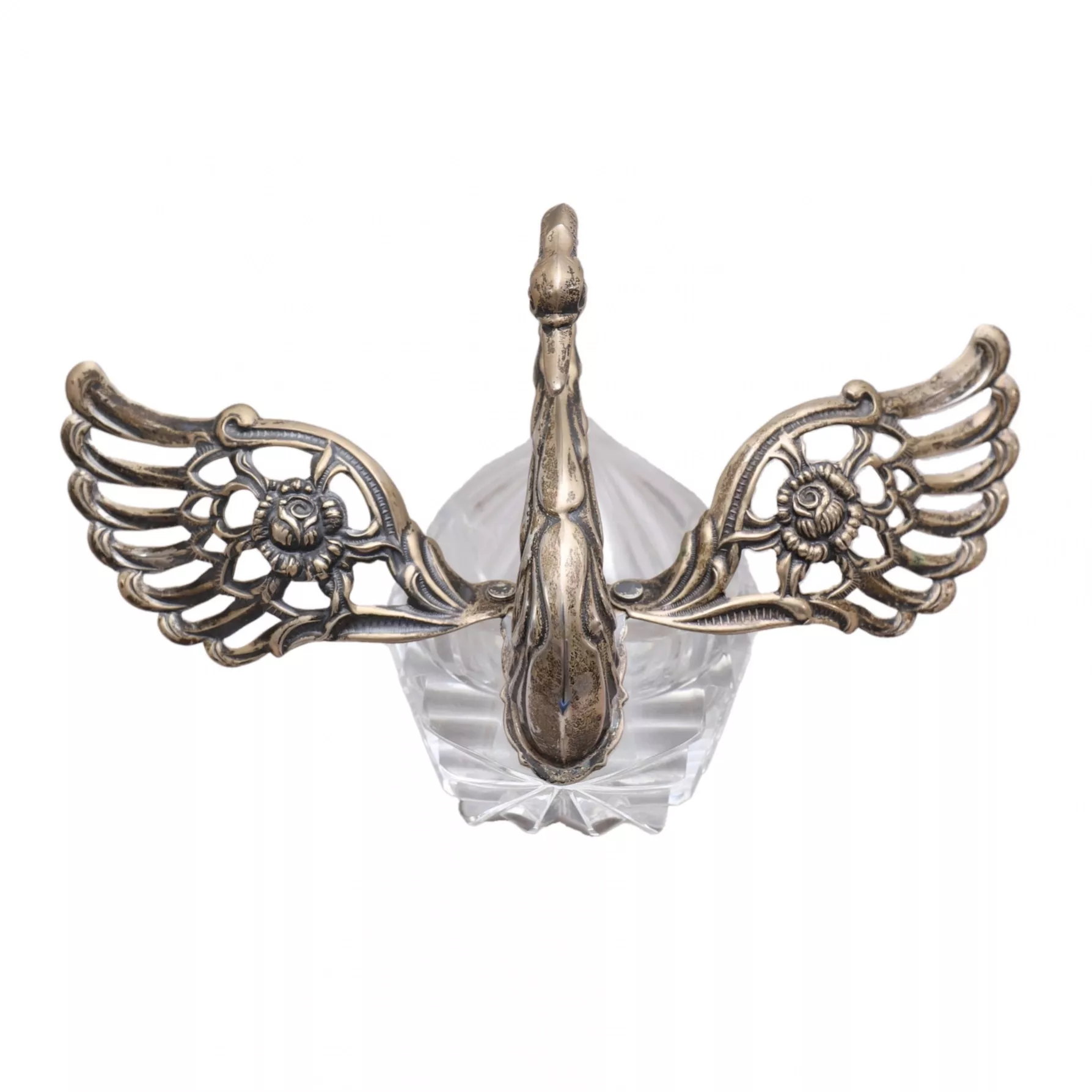 Bonbonnière en argent Cygne 