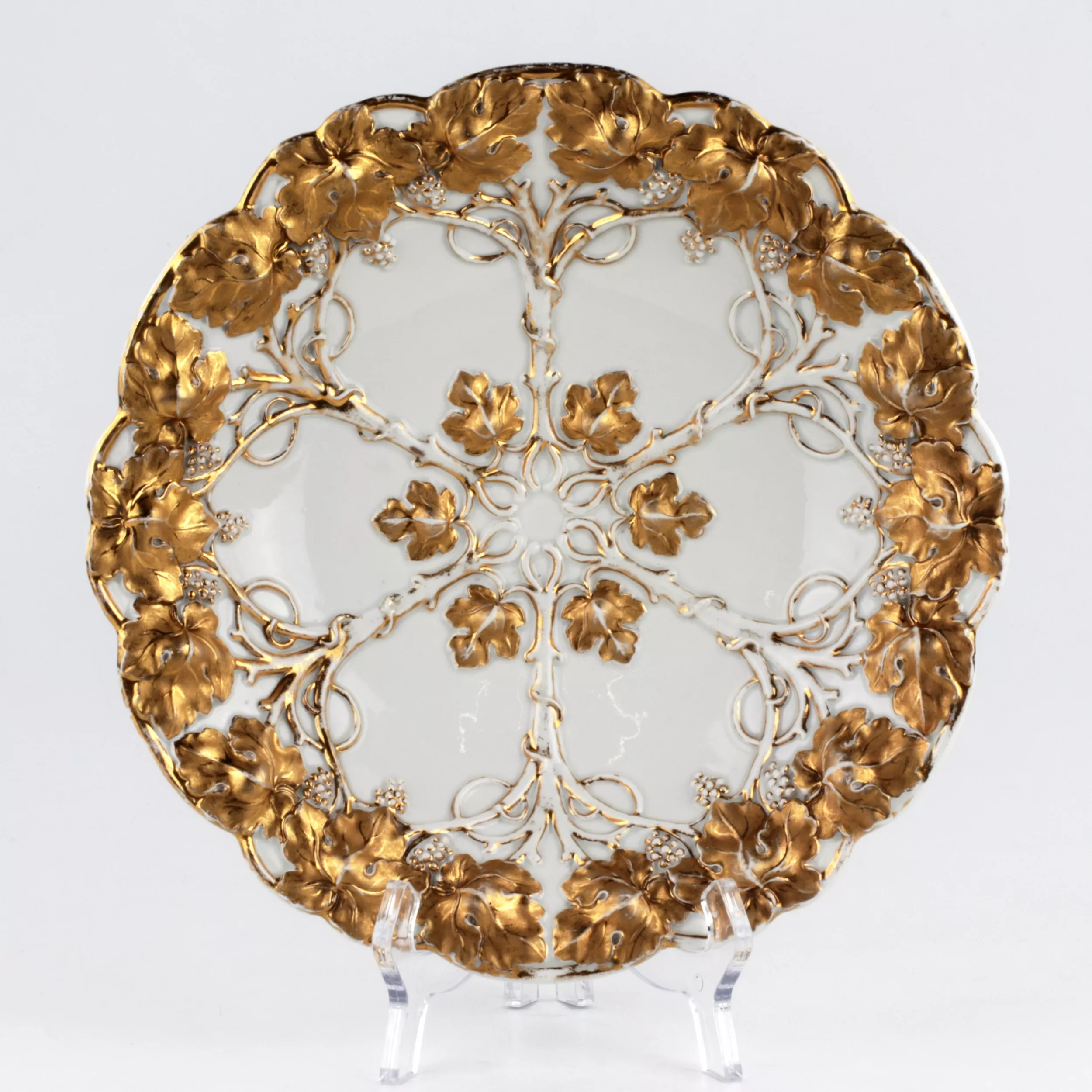 Plat decoratif Meissen.