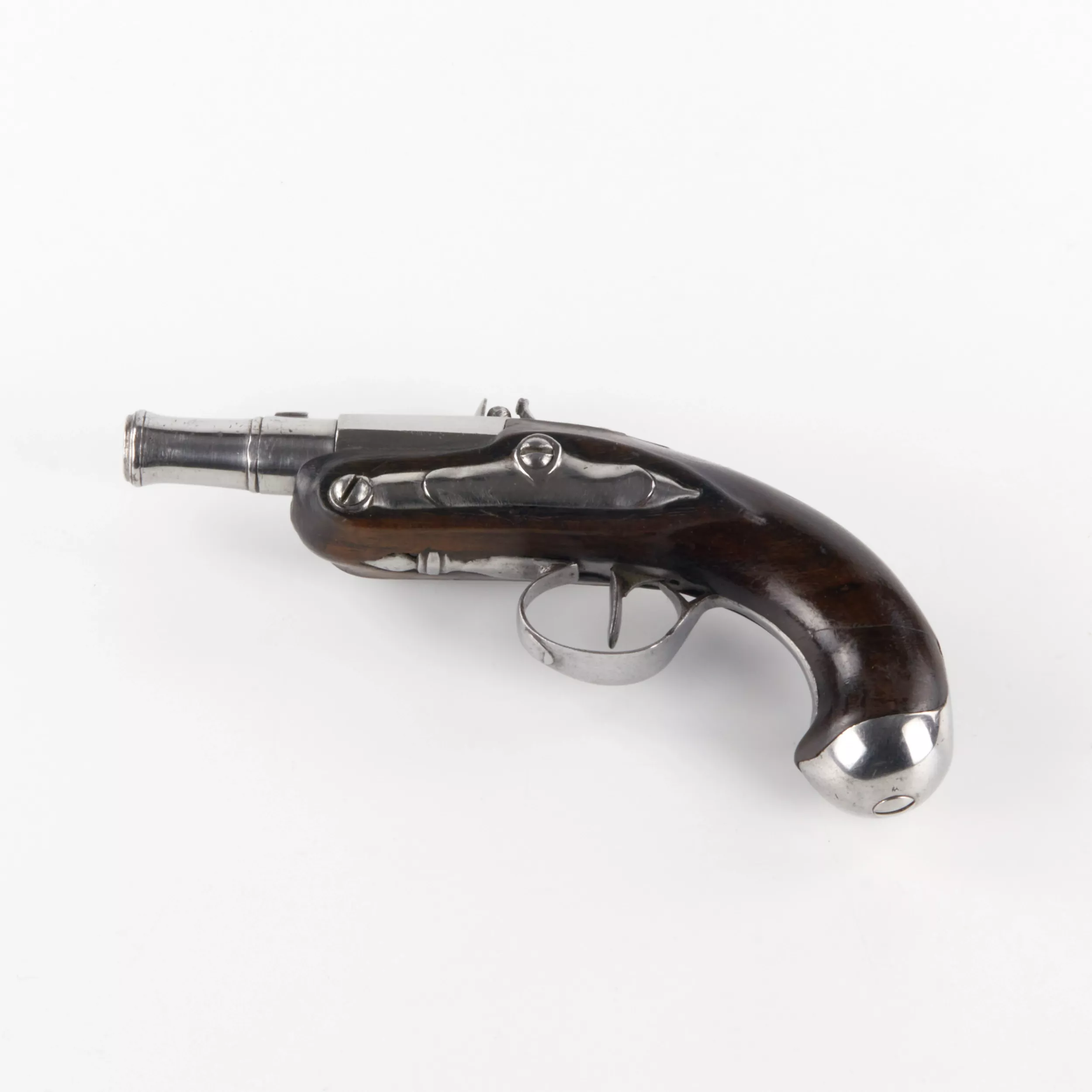 Pistolet à silex de poche. 