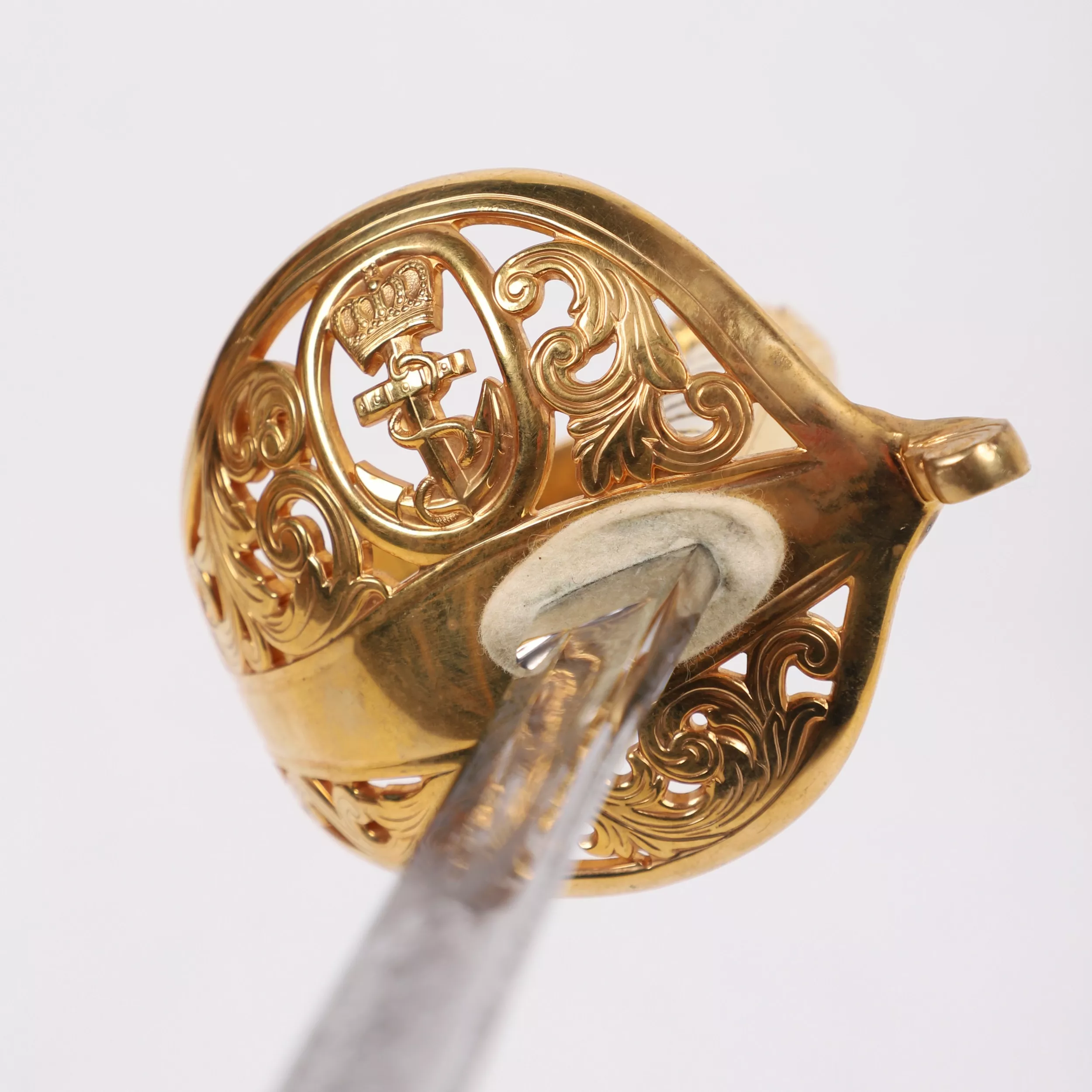 Sabre d`officier de la marine neerlandaise. 