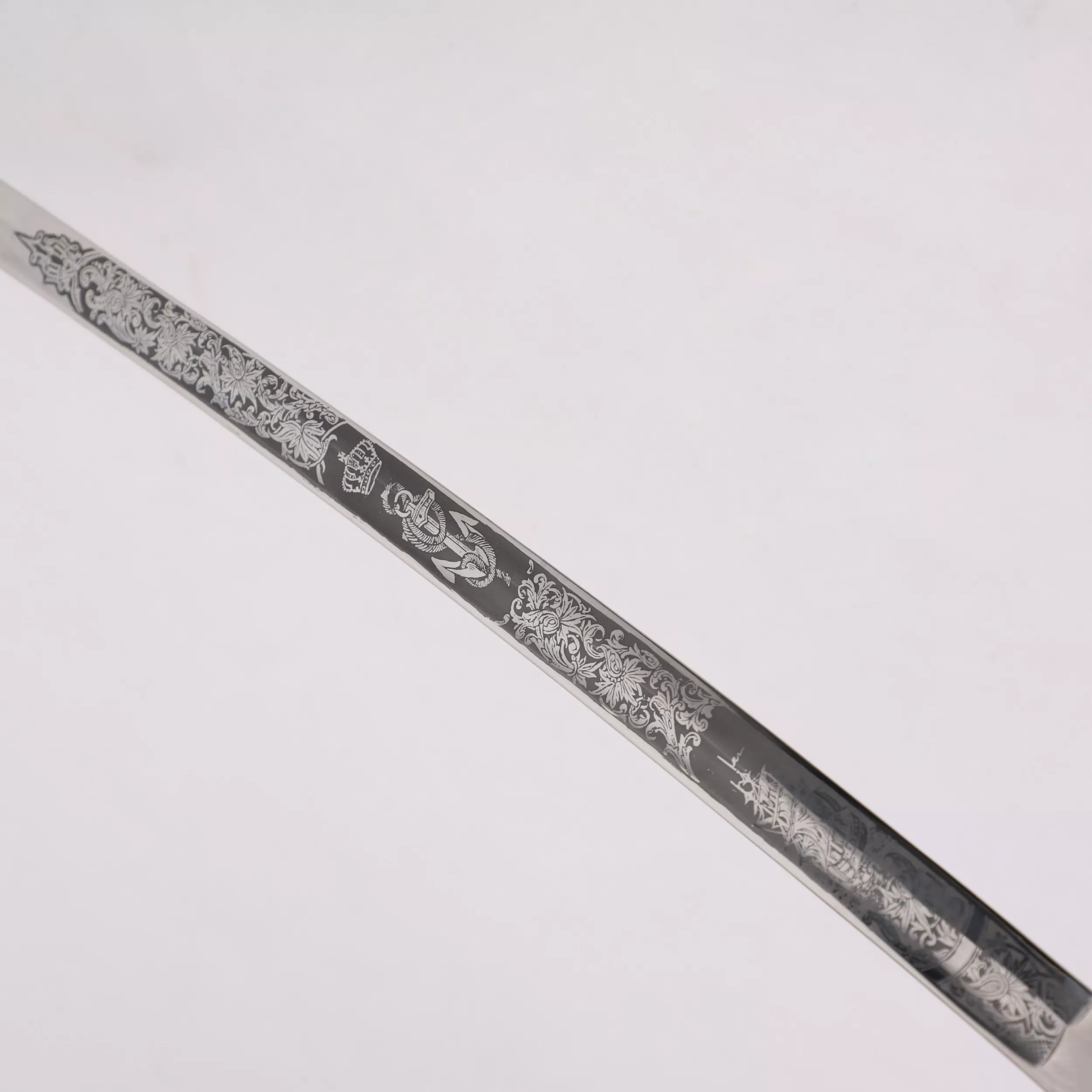 Sabre d`officier de la marine neerlandaise. 