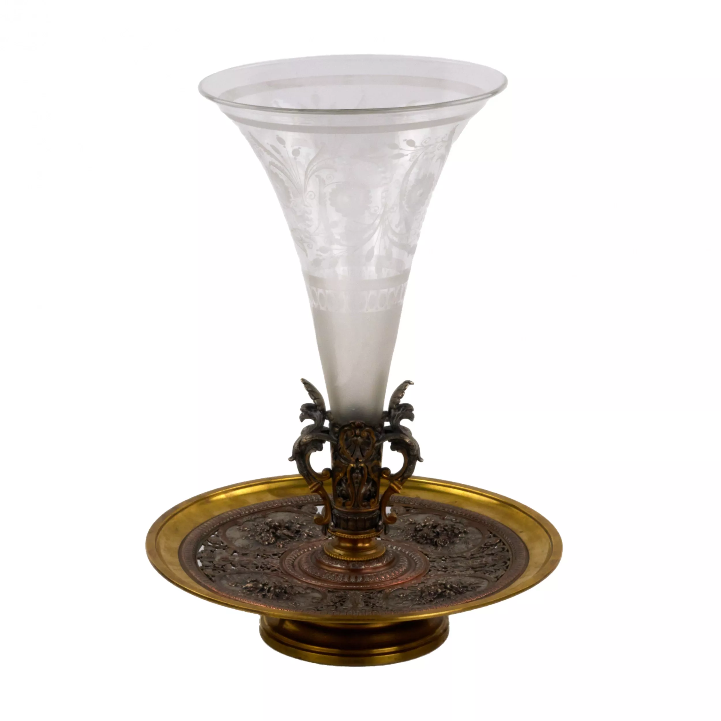 Dining room decorative vase-dish in the style of Napoleon III. 
