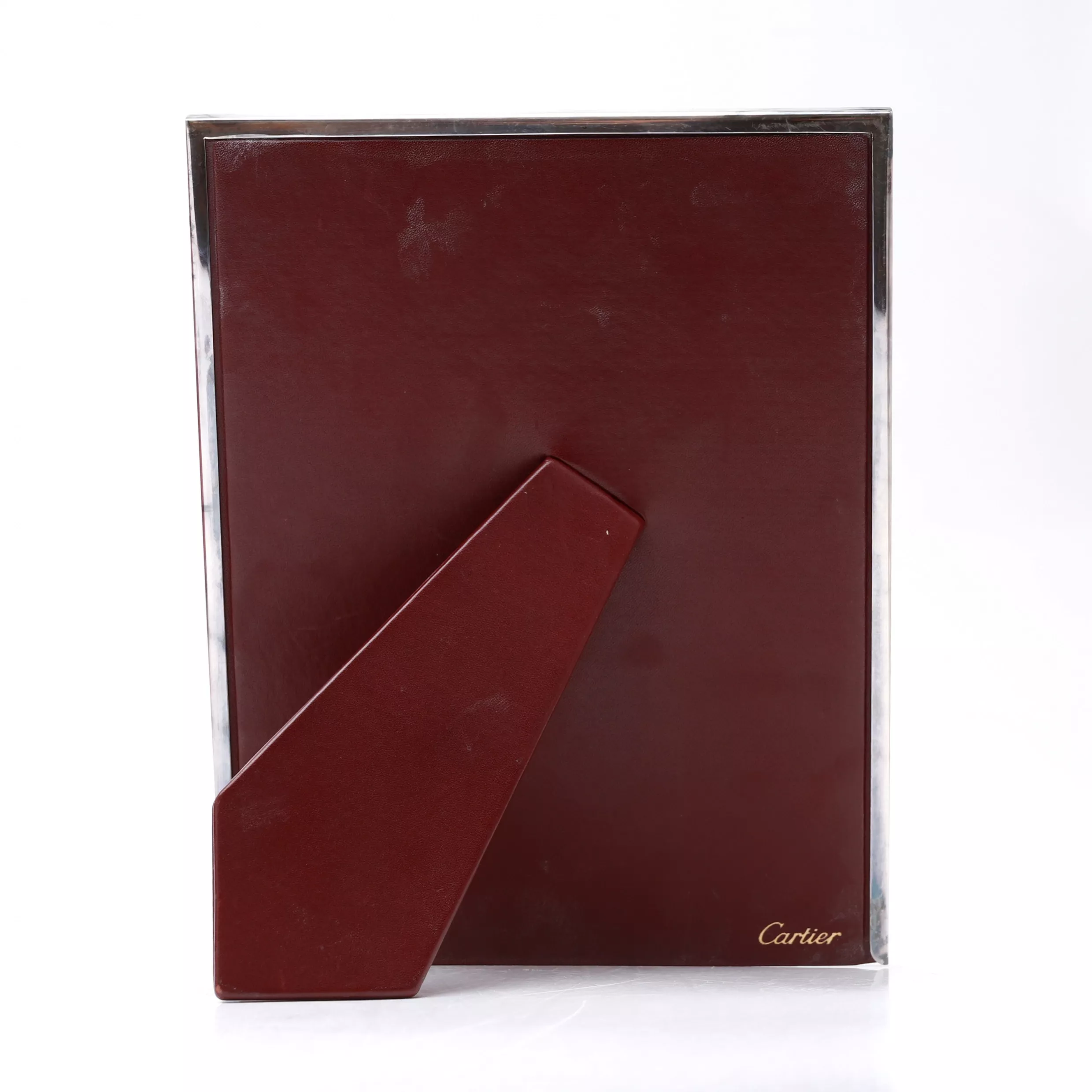 Silver photo frame. CARTIER. 