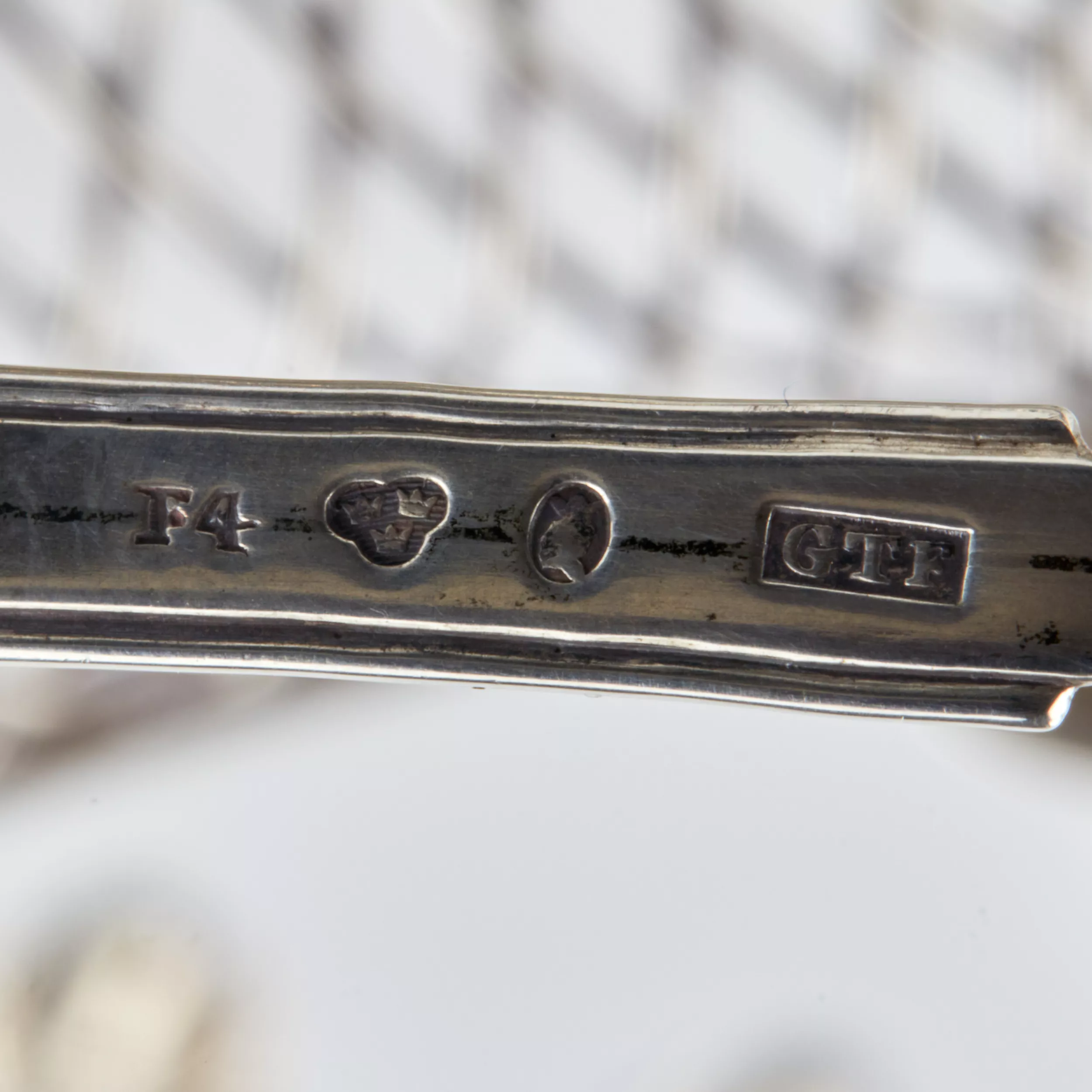 Silver rusks of 1836. Gustav Theodor Folker, Stockholm, 1836 