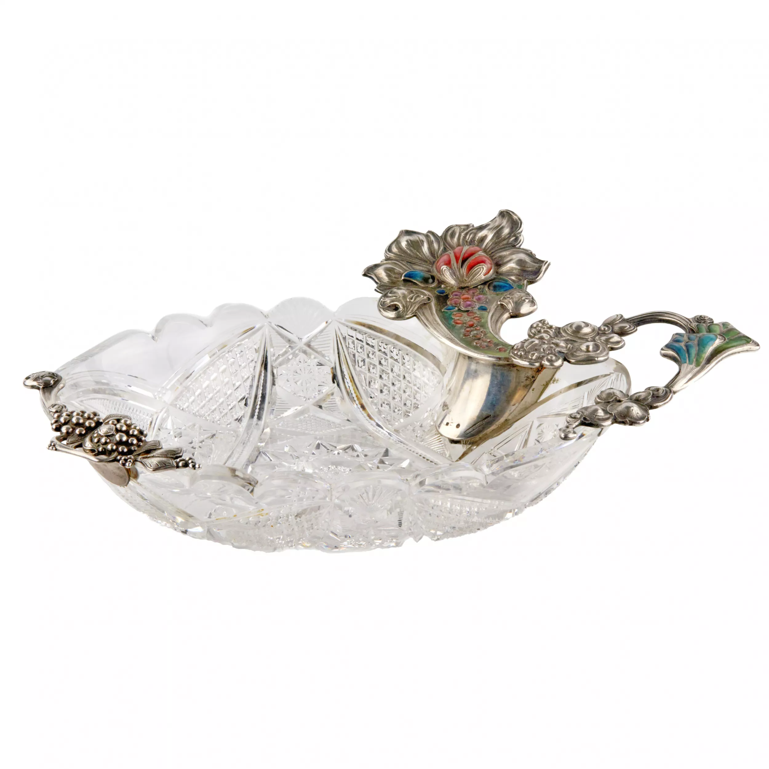 Biscuit Cristal Moderne en argent Nemirov-Kolodkin. 