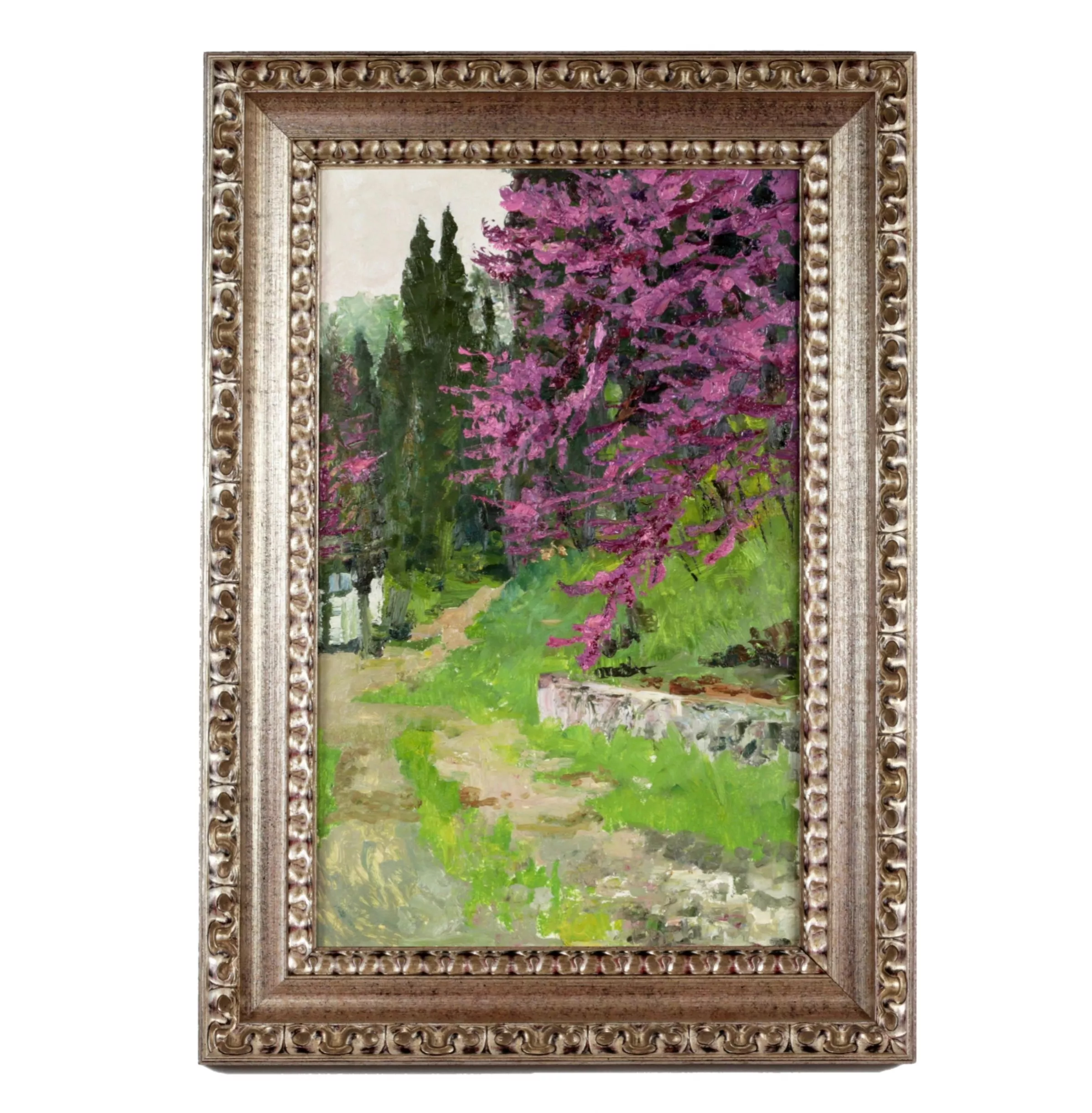 Виталий Анатольевич Поляков. «Крым. Цветущий миндаль». (1925-1997)