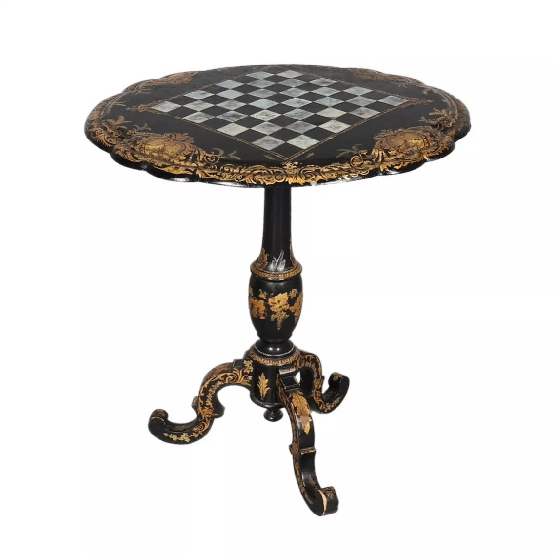 Magnificent Louis XV style chess table. 