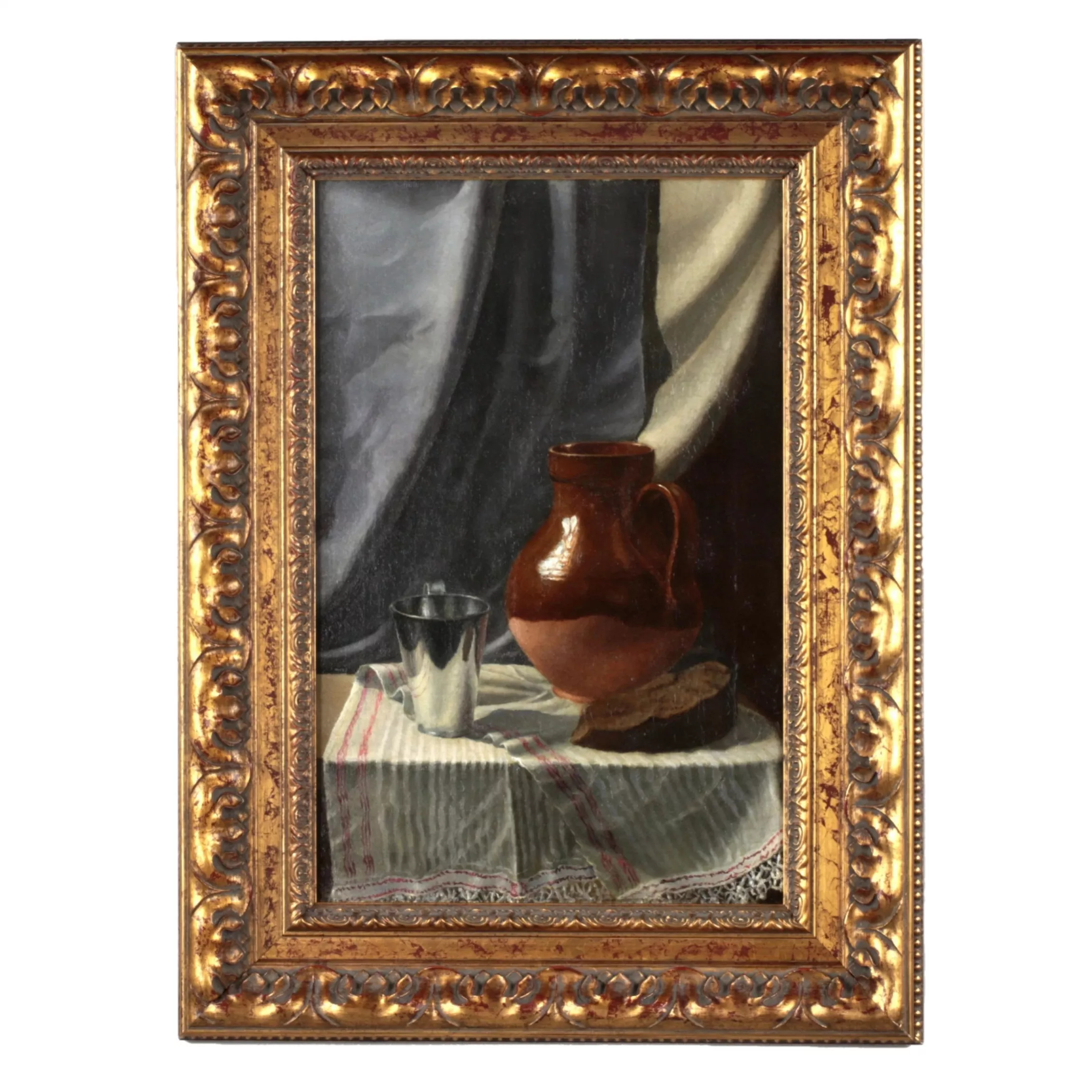 Peinture Nature morte avec une cruche. Konstantin Ronchevsky. 