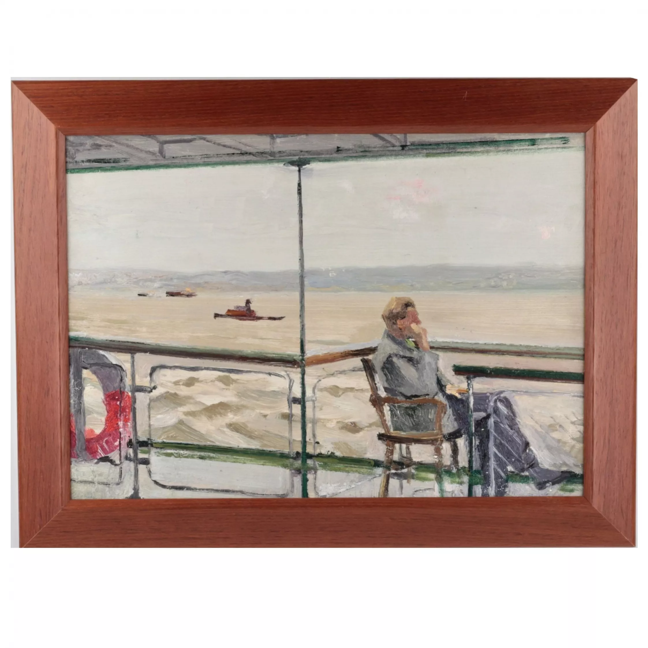 Vitaly Anatolyevich Polyakov. En bas de la Volga. 1959 annee. 