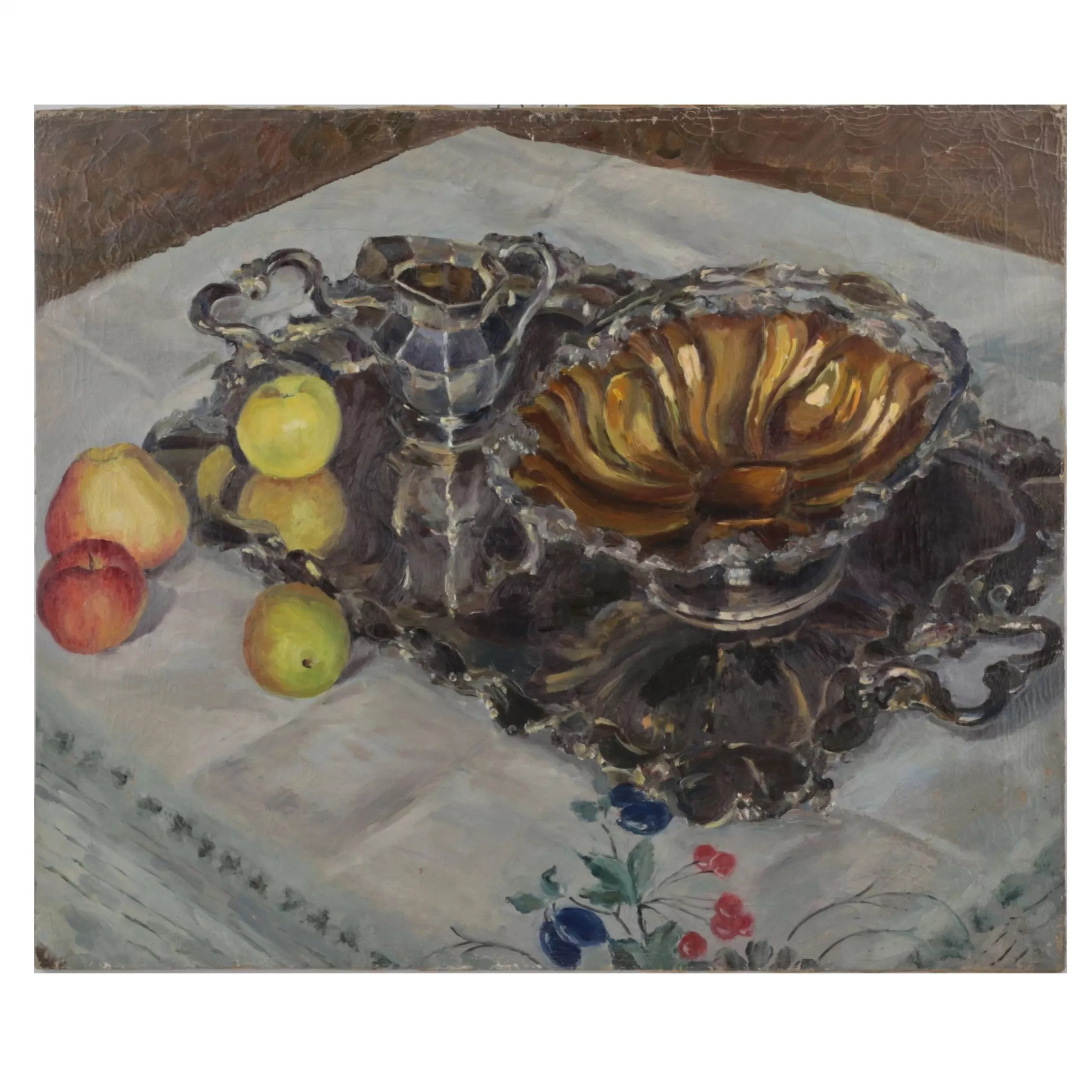 Peinture Nature morte. Disciple, disciple de Vinogradov. Annees 1930