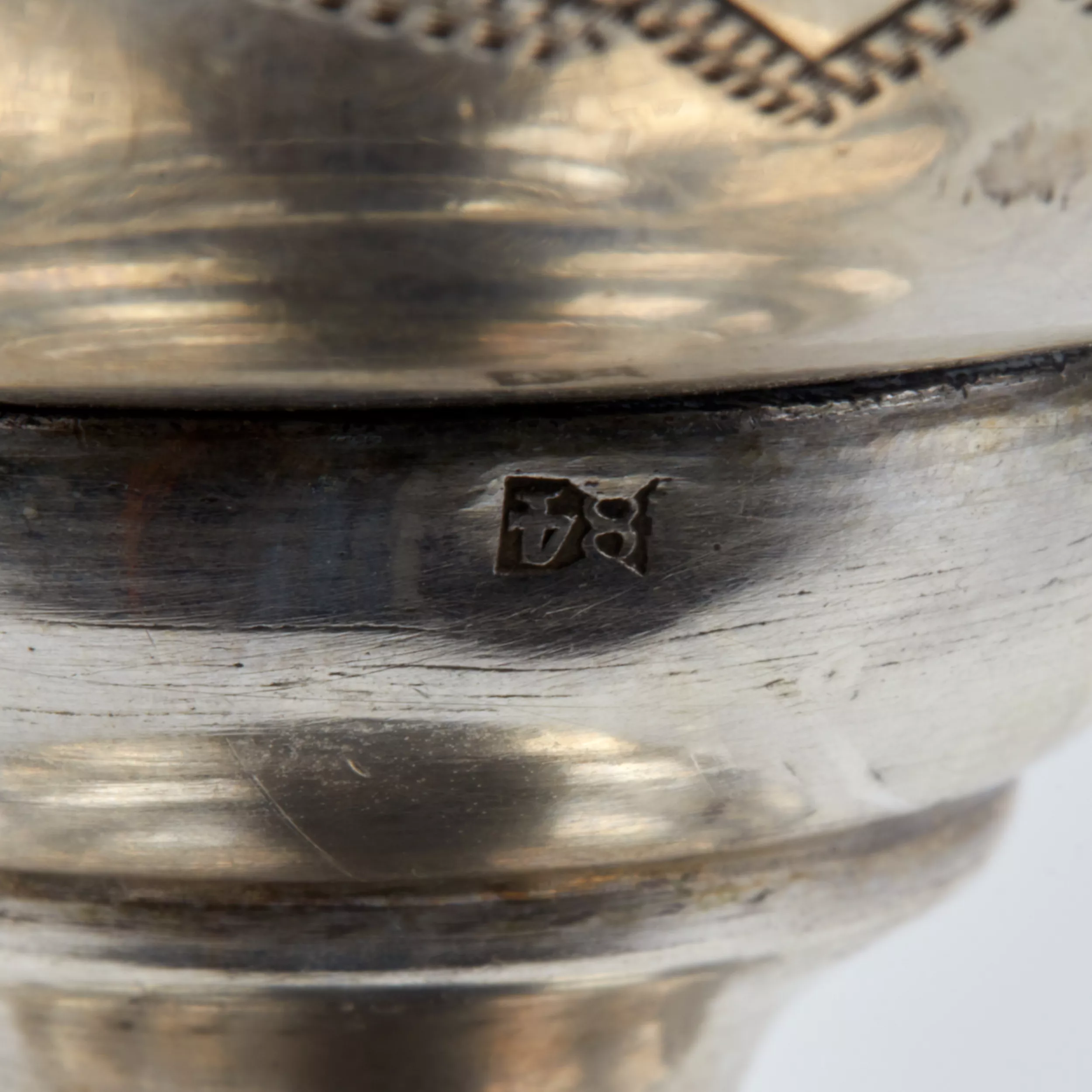 Calice russe en argent. 