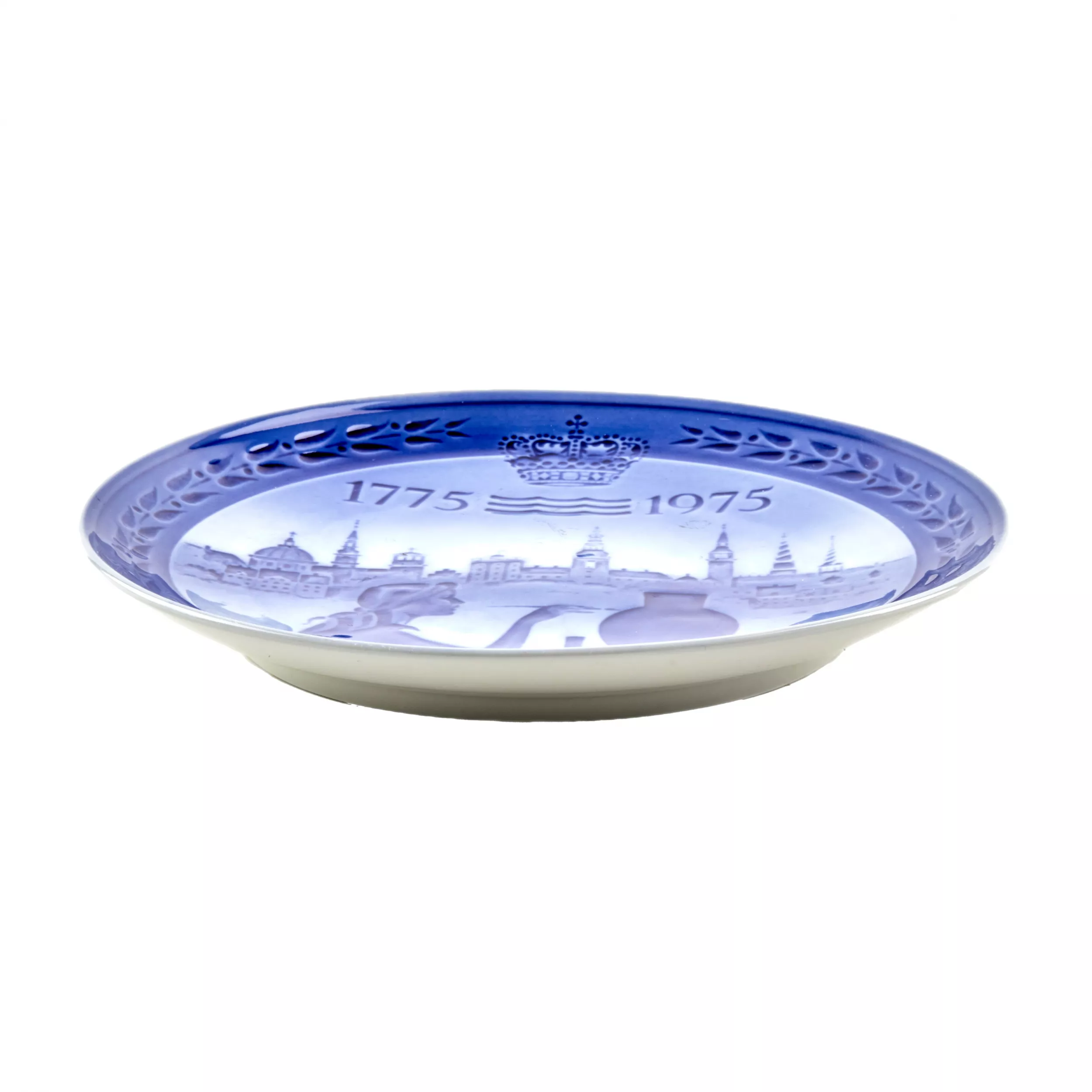 Anniversary porcelain plate Royal Copenhagen. 
