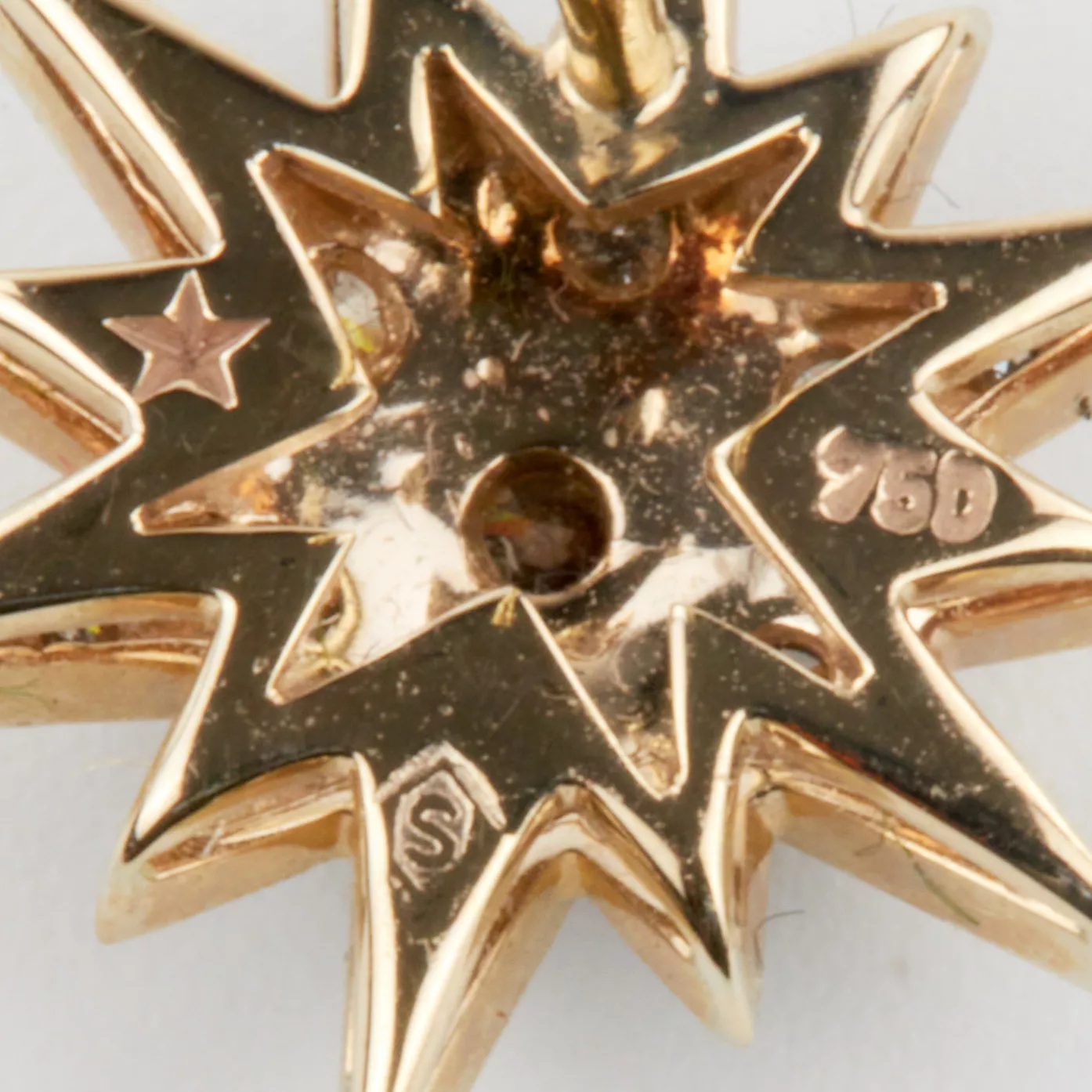 Золотые кольцо и серьги с бриллиантами. H.Stern.  Из коллекция Stars.