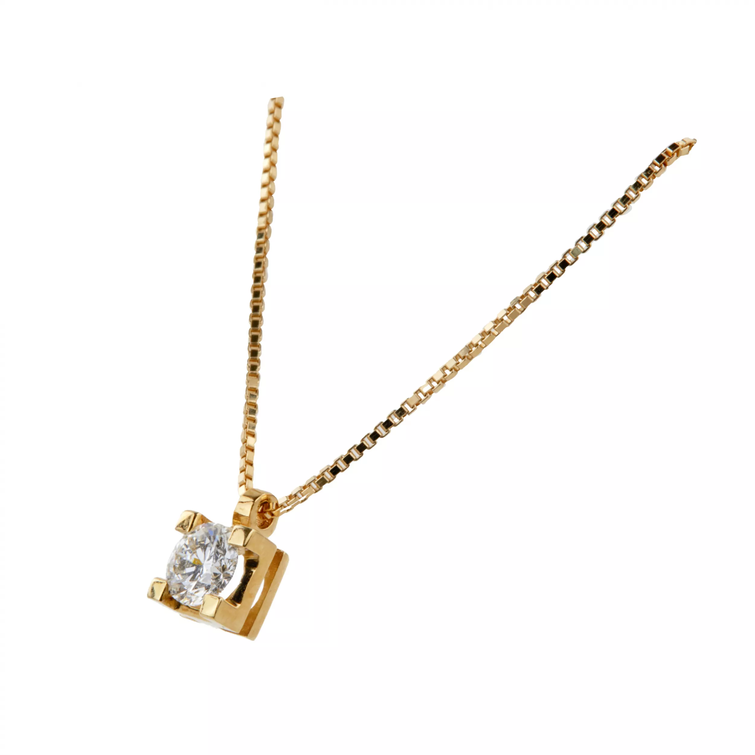 Pendentif et boucles doreilles en or avec diamants. Giorgio Visconti.
