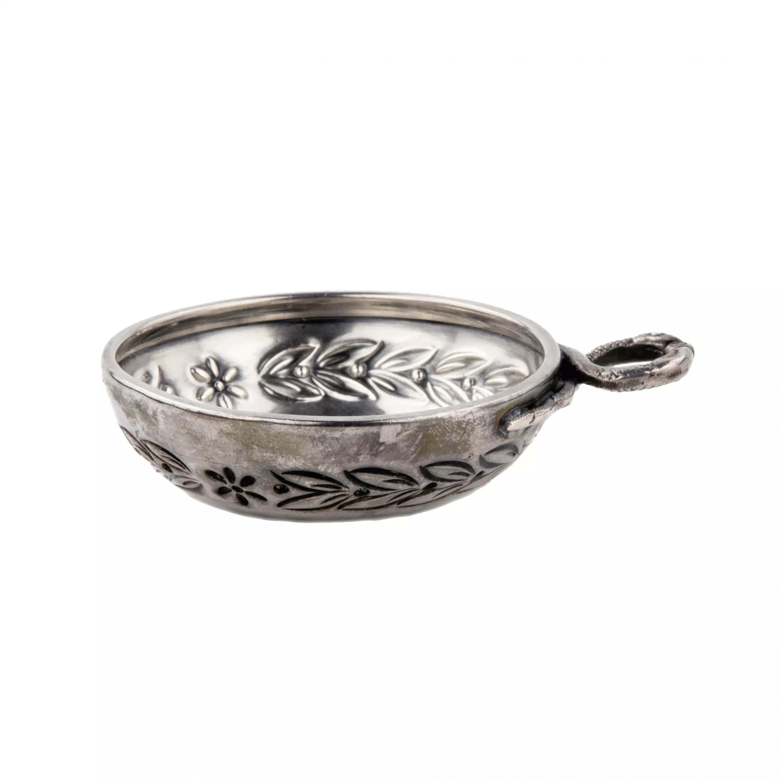 SILVER TASTEVIN (SOMMELIER’S WINE-TASTING CUP) BY MARC PARROD. DIJON, FRANCE, 1903–1944