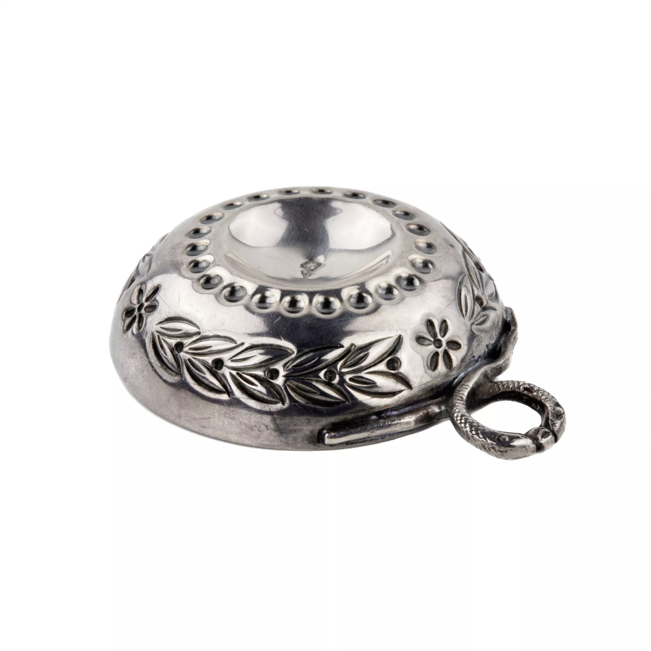 SILVER TASTEVIN (SOMMELIER’S WINE-TASTING CUP) BY MARC PARROD. DIJON, FRANCE, 1903–1944