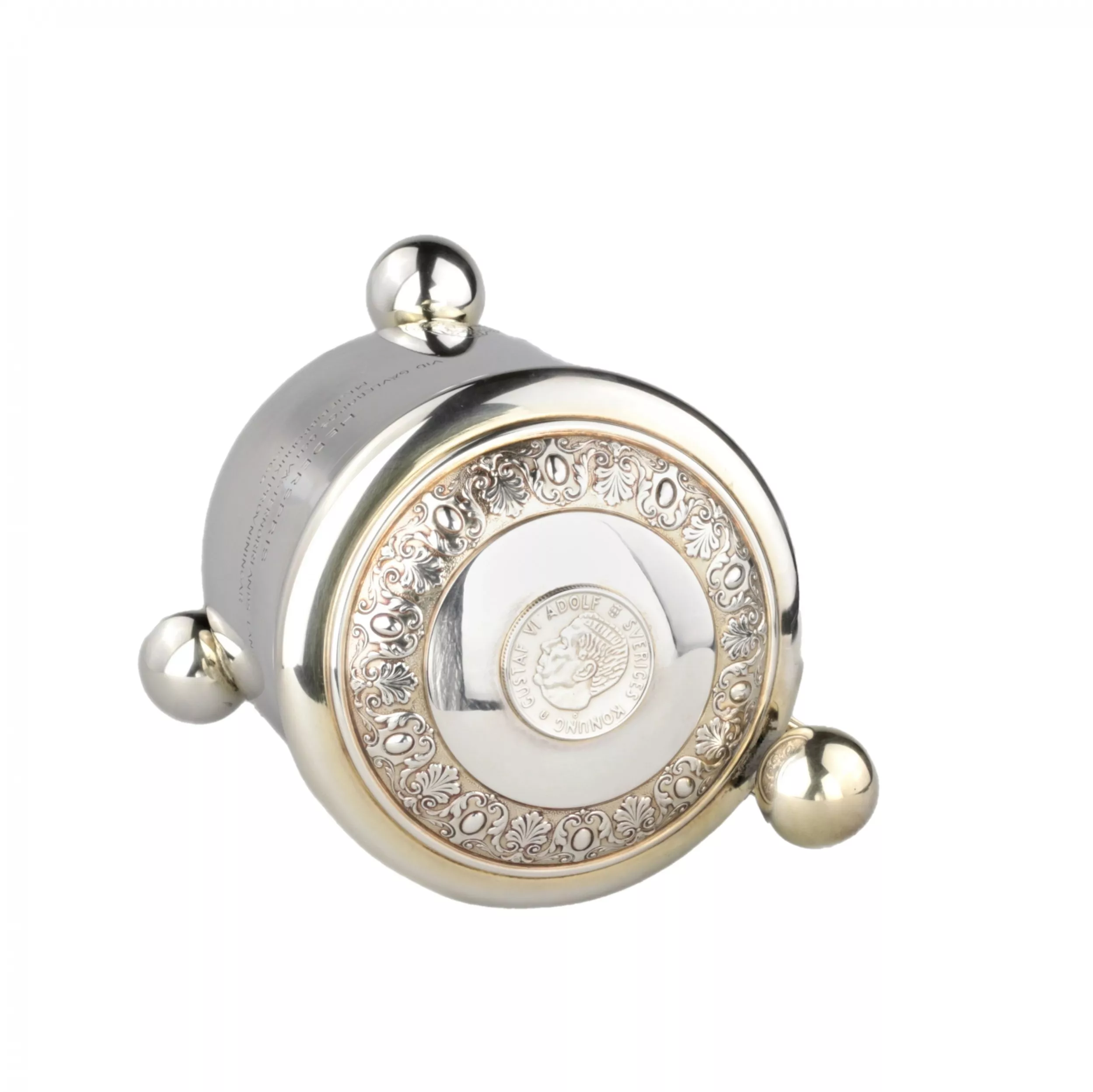 Silver beer mug  cup.