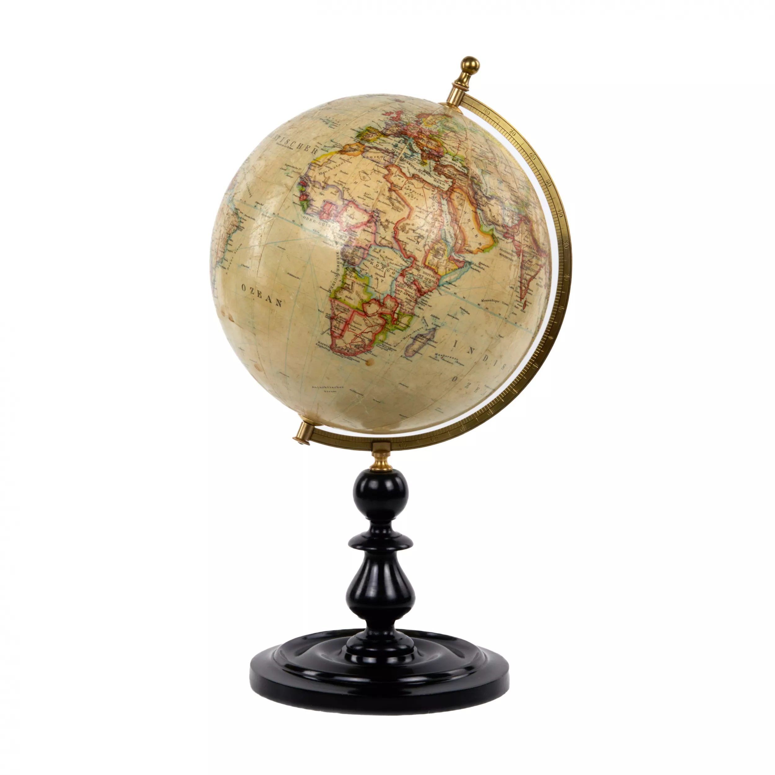 Globe. Schottes Erd Globus. Berlin early 20th century. 