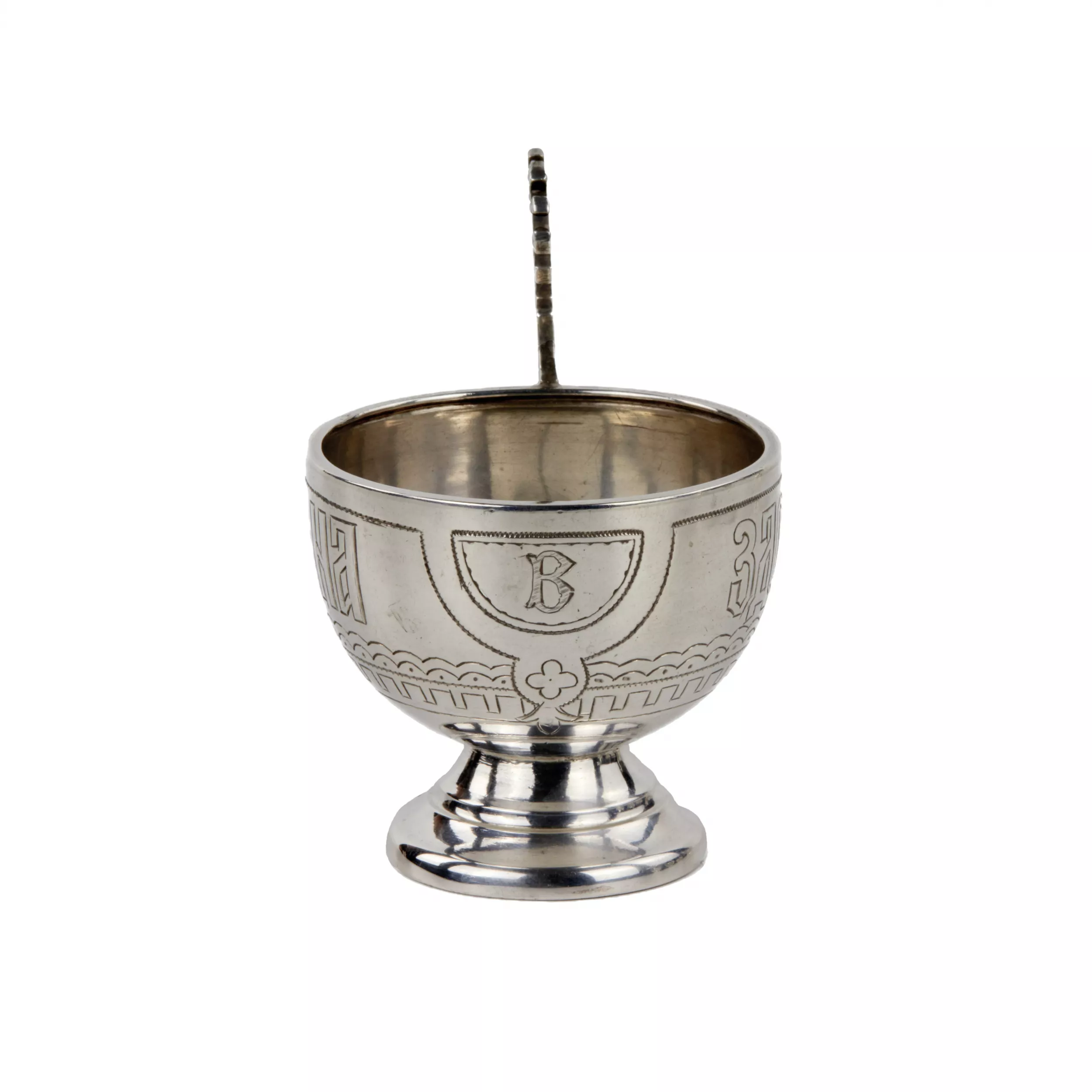Elegant silver vodka set in the neo-Russian style, workshop S.M. Ikonnikov. 
