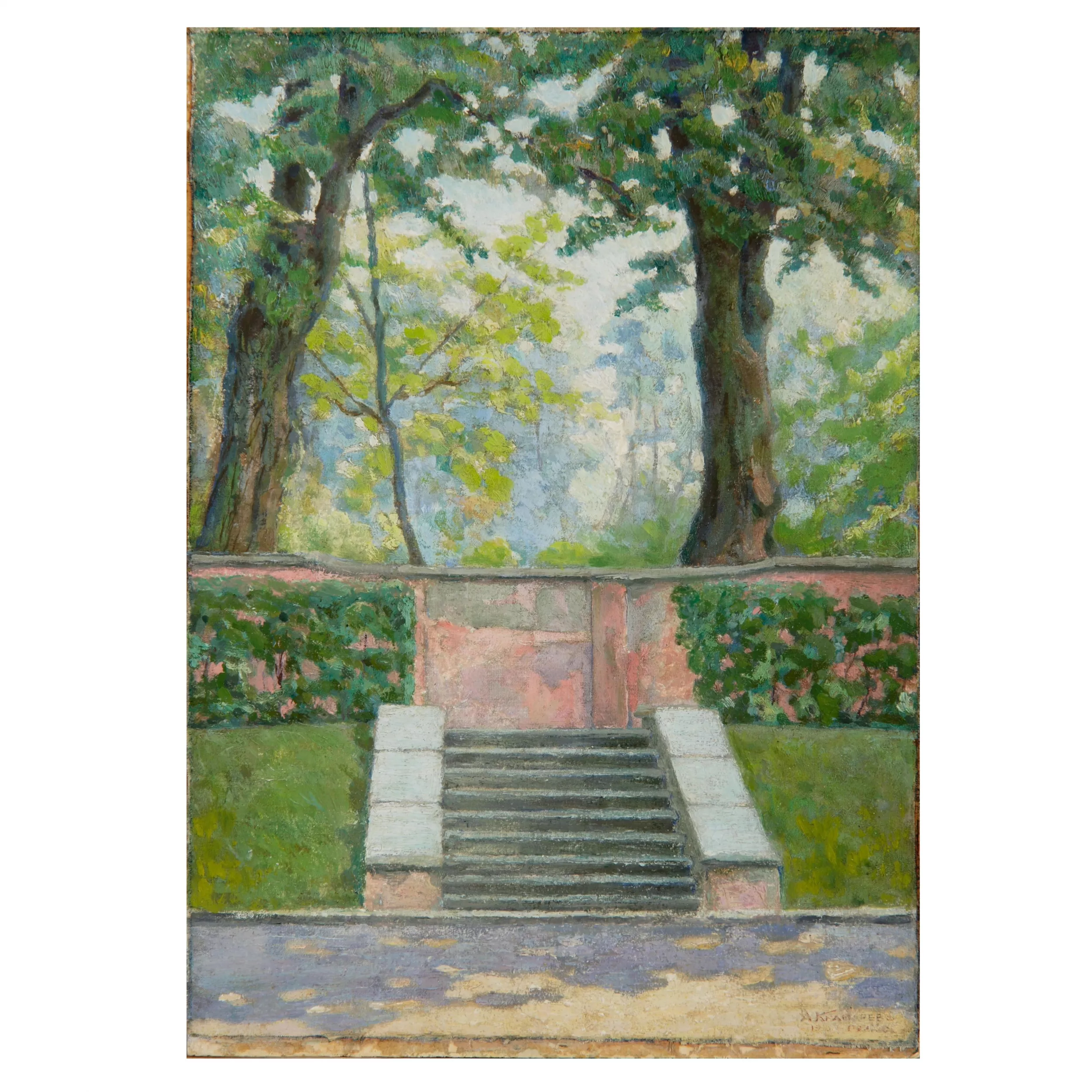 Se delecter. Escalier à Ekaterinental. Alexander Yakovlevich Kramarev (1886-1975)