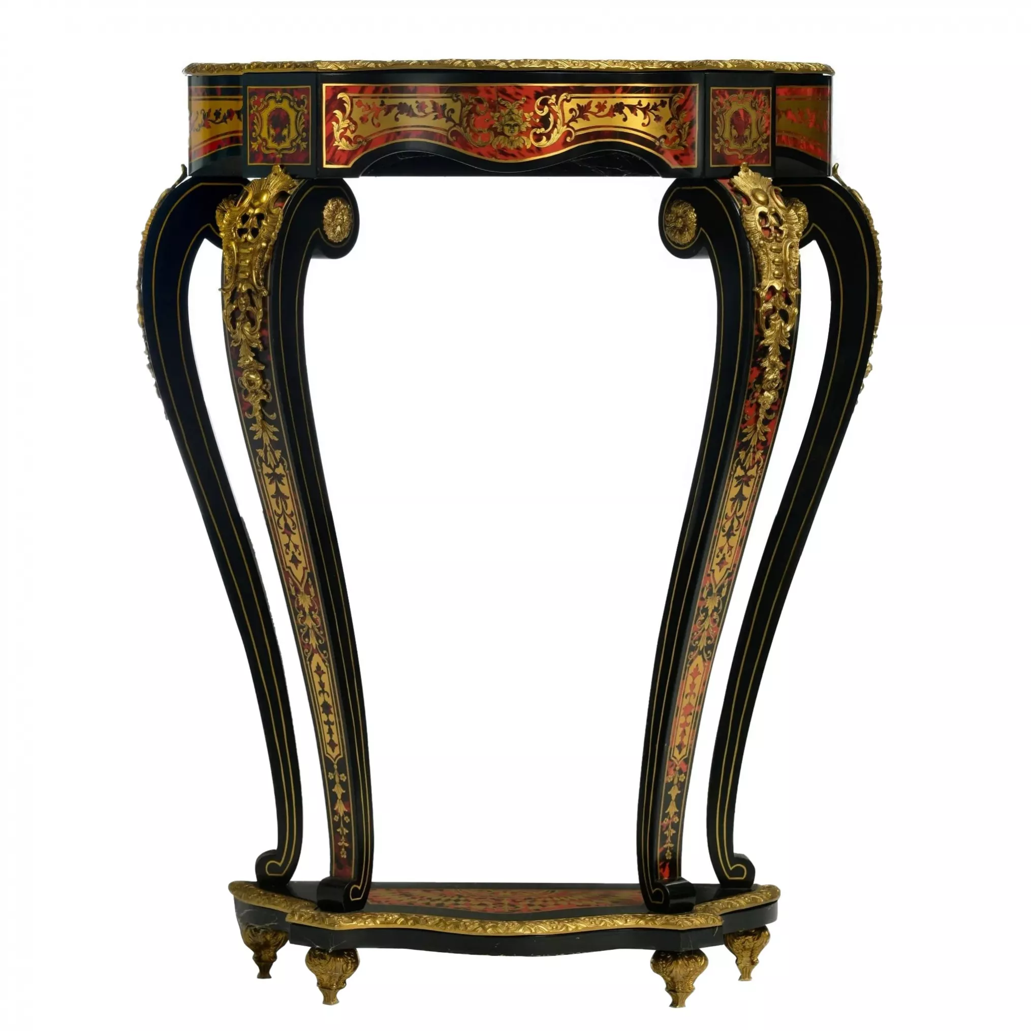 Великолепный часовой гарнитур в стиле Boulle.