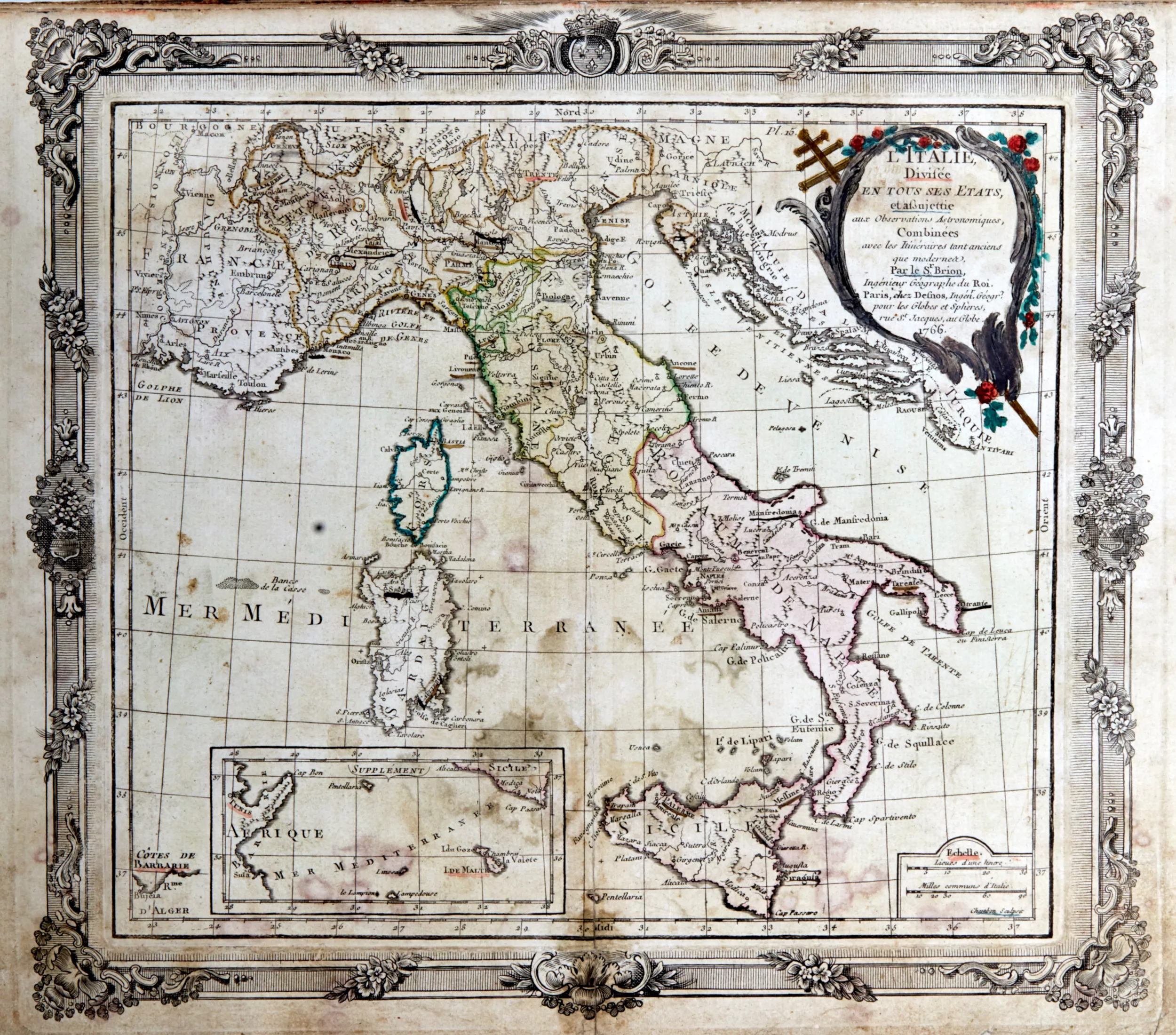 Atlas M. Biron de la Tour. Paris. 1766. 