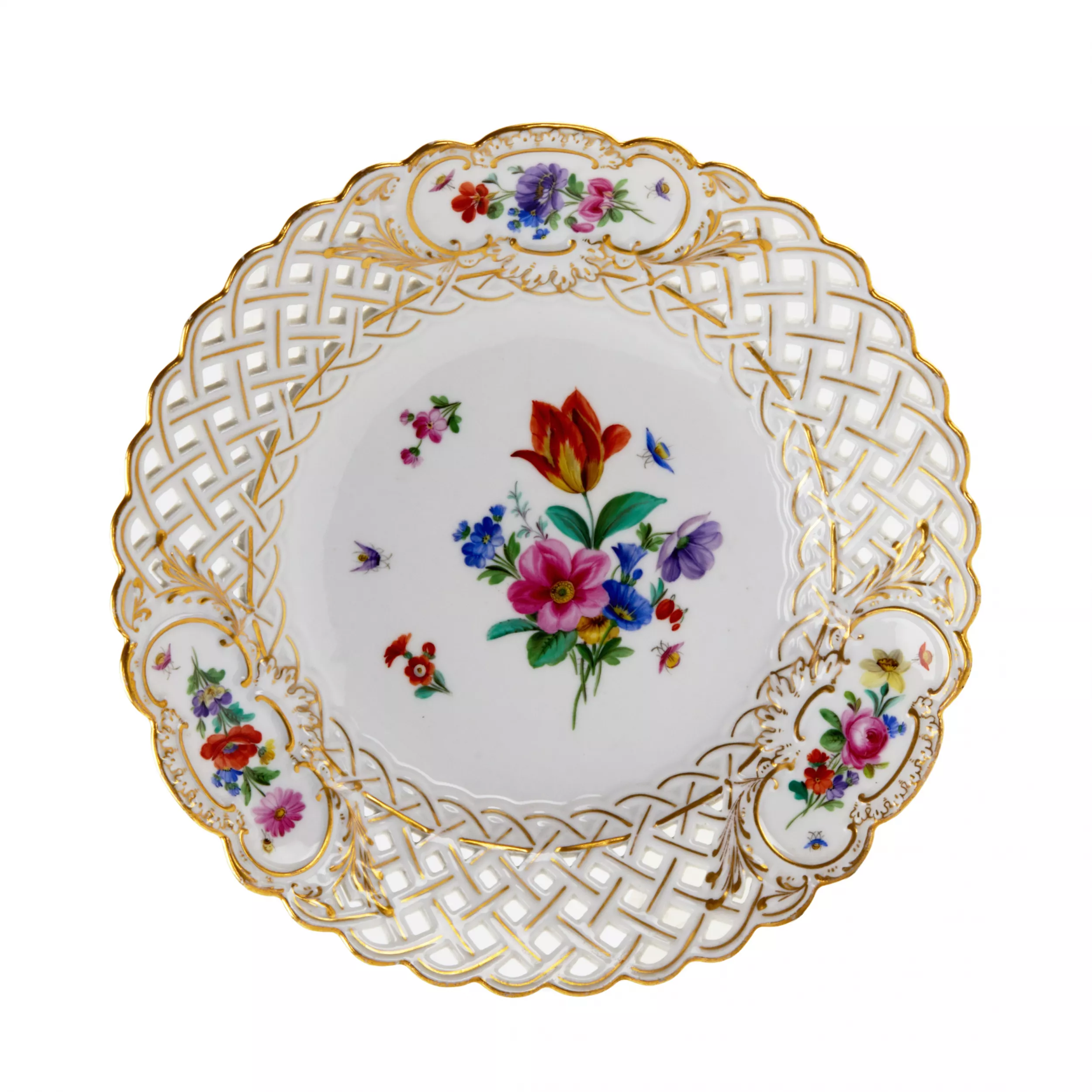 Meissen decorative plate. 