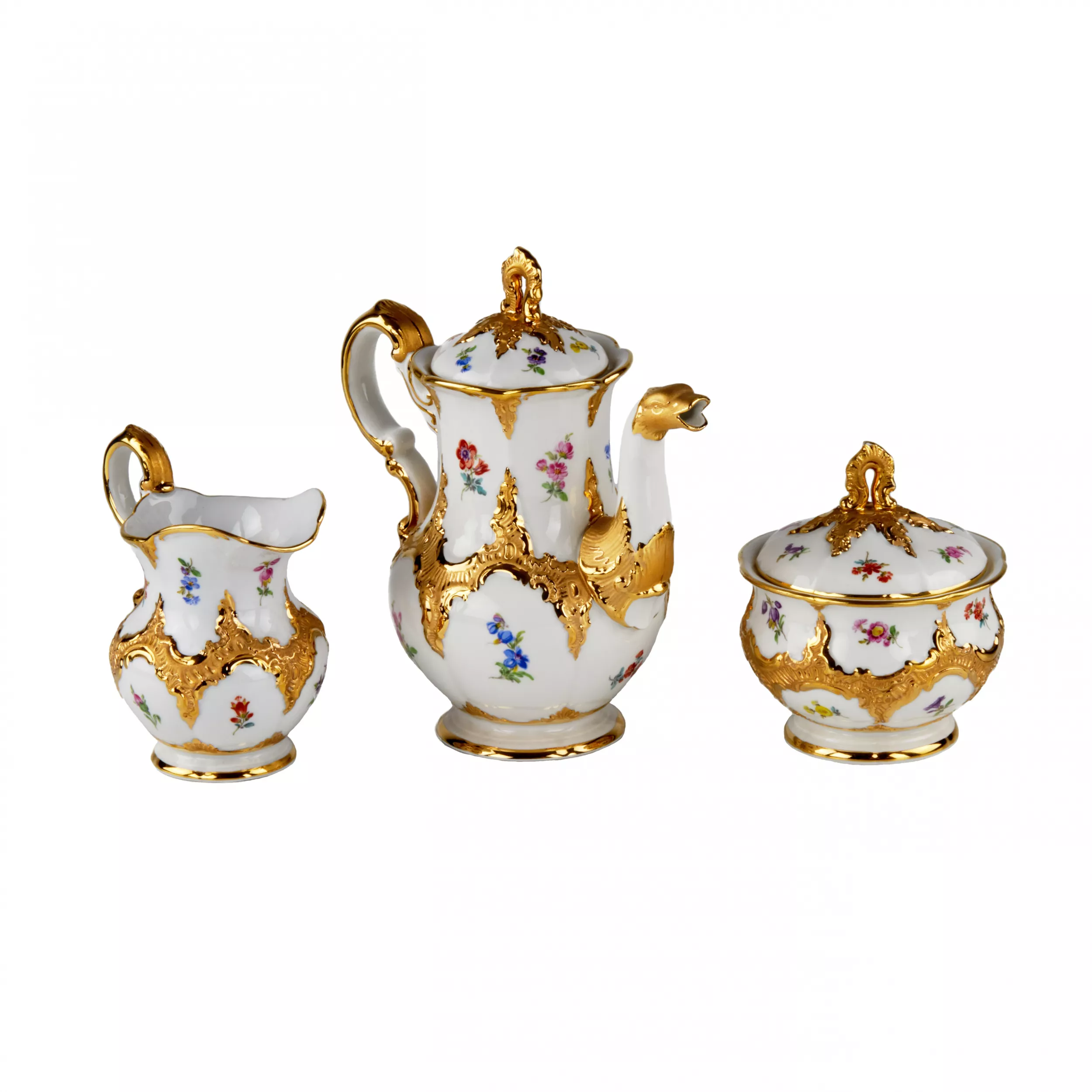 Кофейный сервиз Meissen на 6 персон.