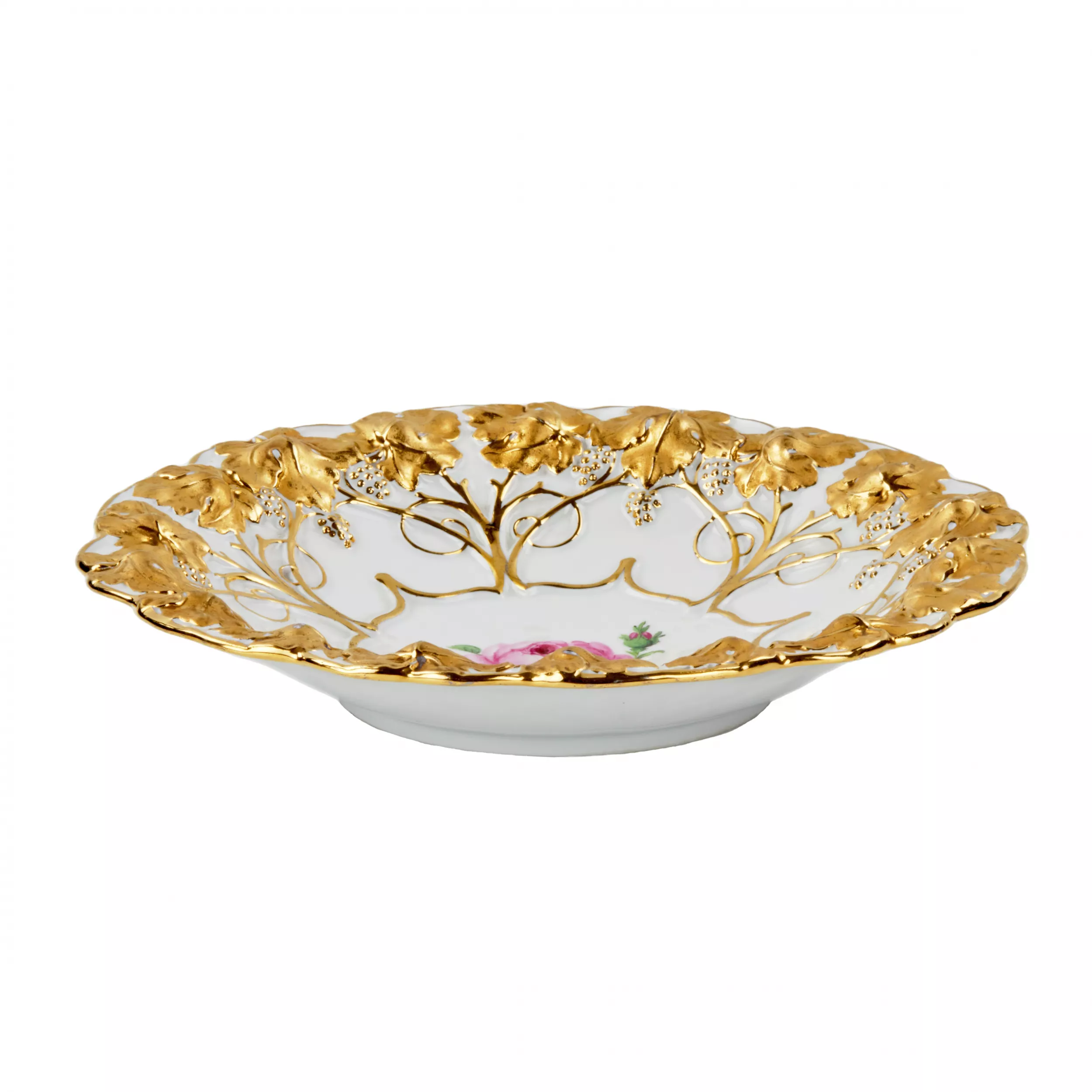 Plat decoratif de Meissen. 