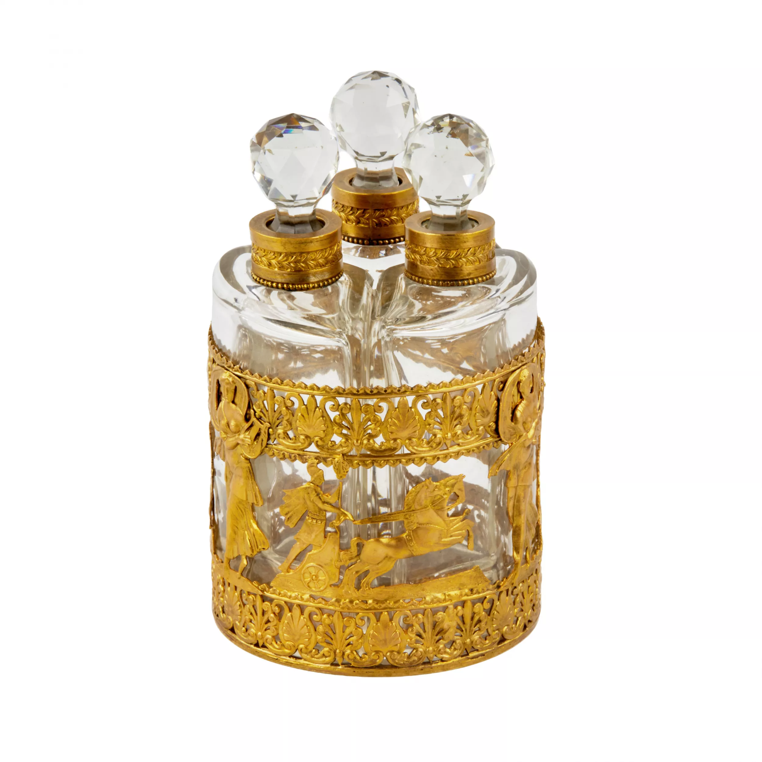 Coffret parfum. France 19e-20e siècle. 