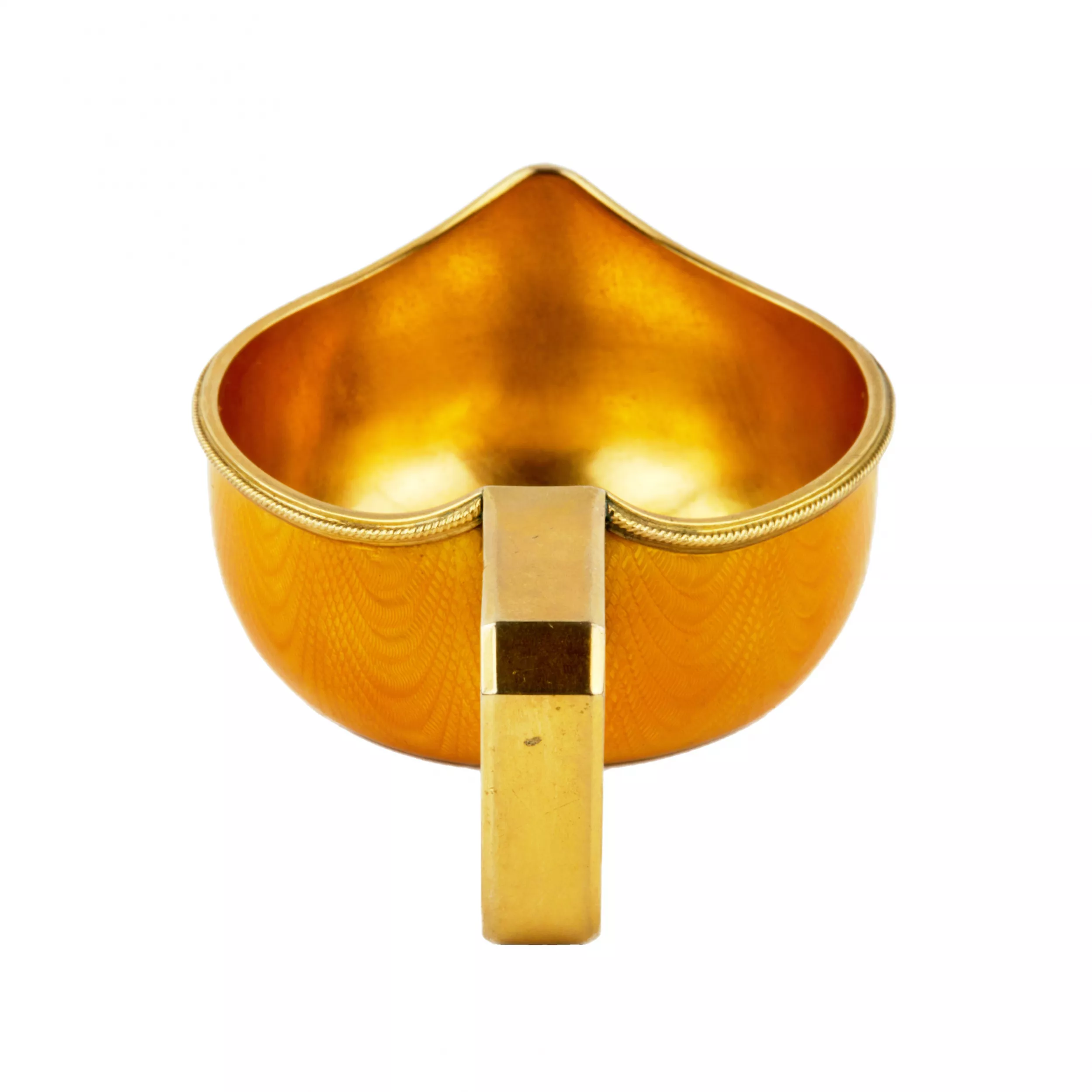 Kovsh en argent dore et email guilloche. Anders Nevalainen. Faberge. Jalon 1900 