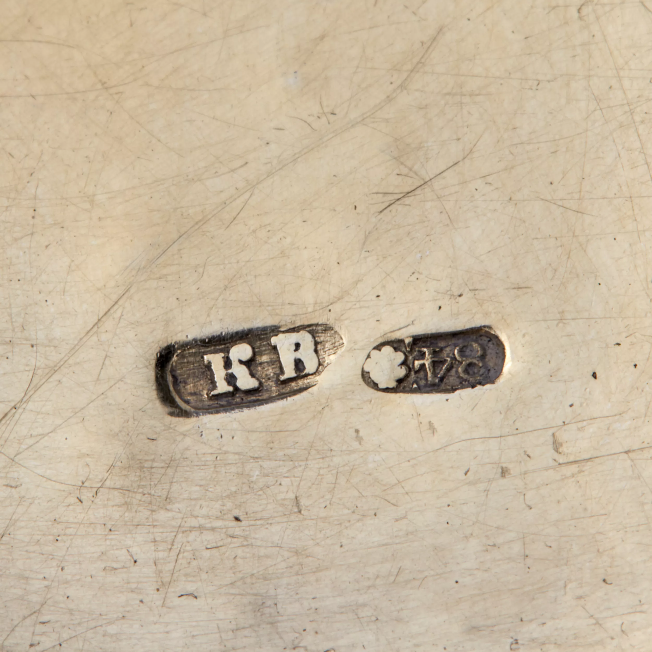 Russe, etui à cigarettes en argent du 19ème siècle. 