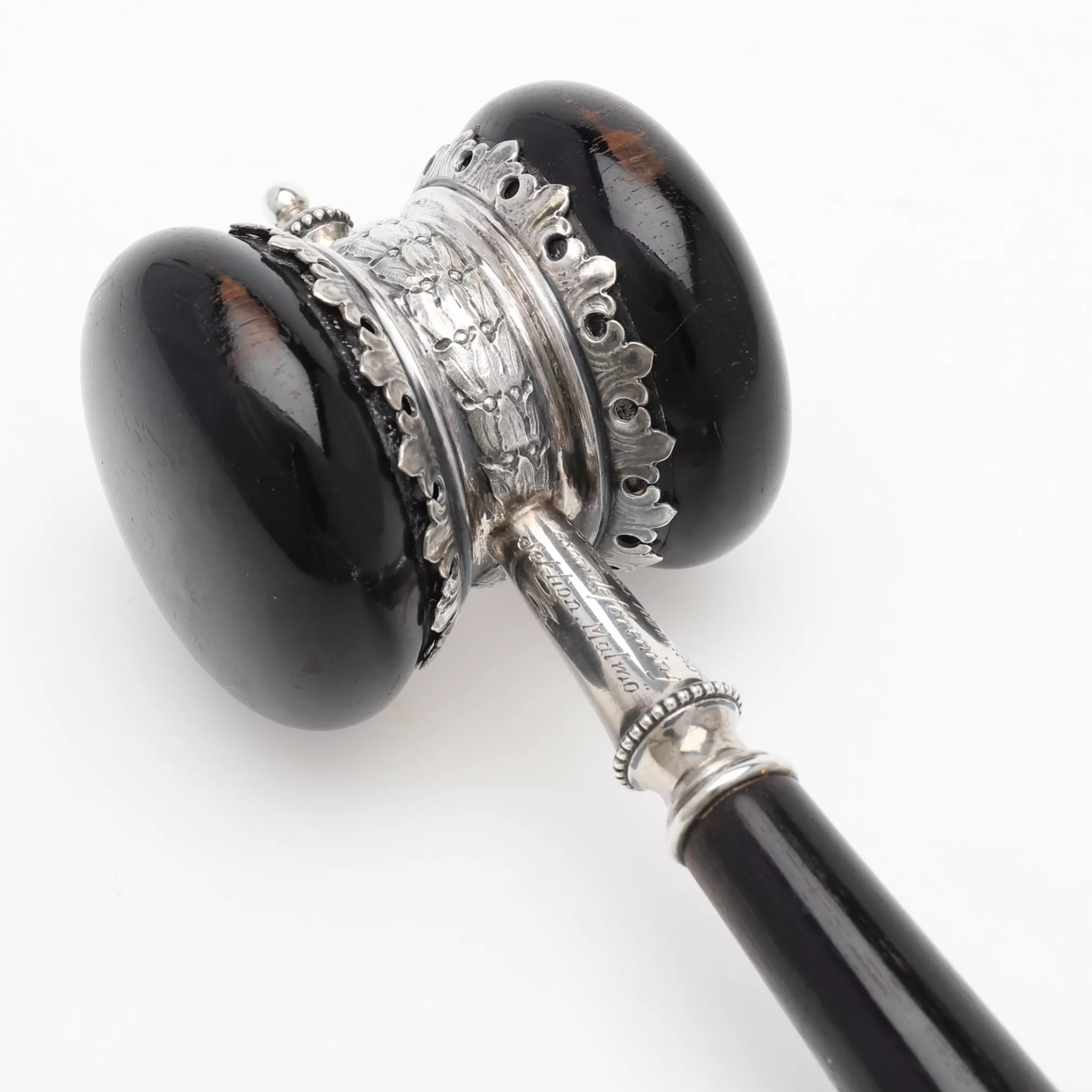 Club gavel of the association Handelsresande. Stockholm. 1918 