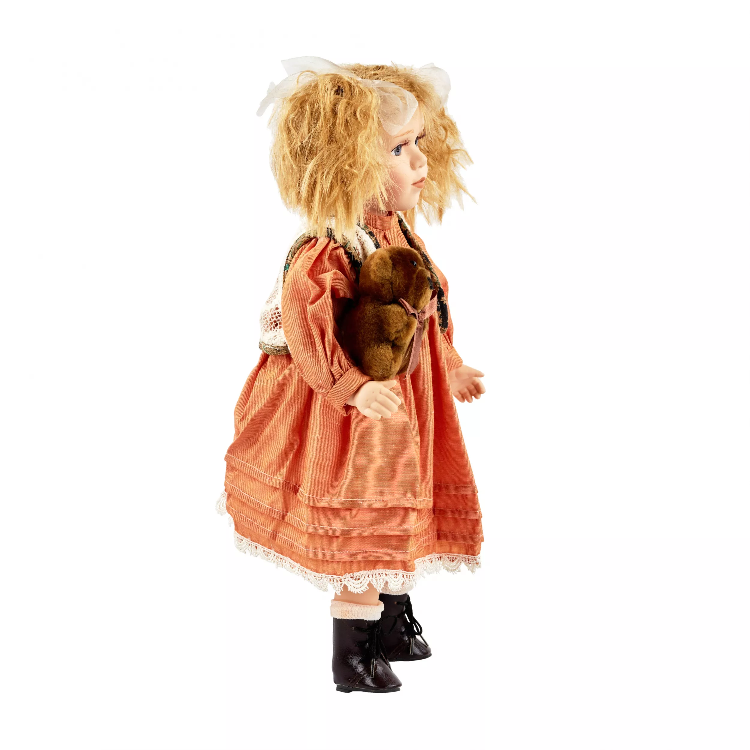 Porcelain doll. From the Country dolls collection. 
