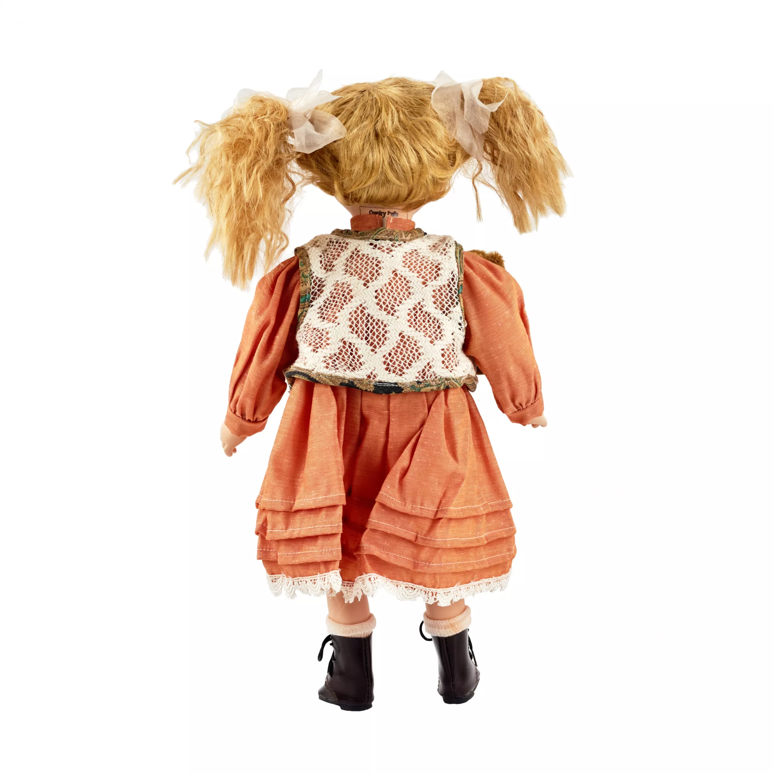 Porcelain doll. From the Country dolls collection. 