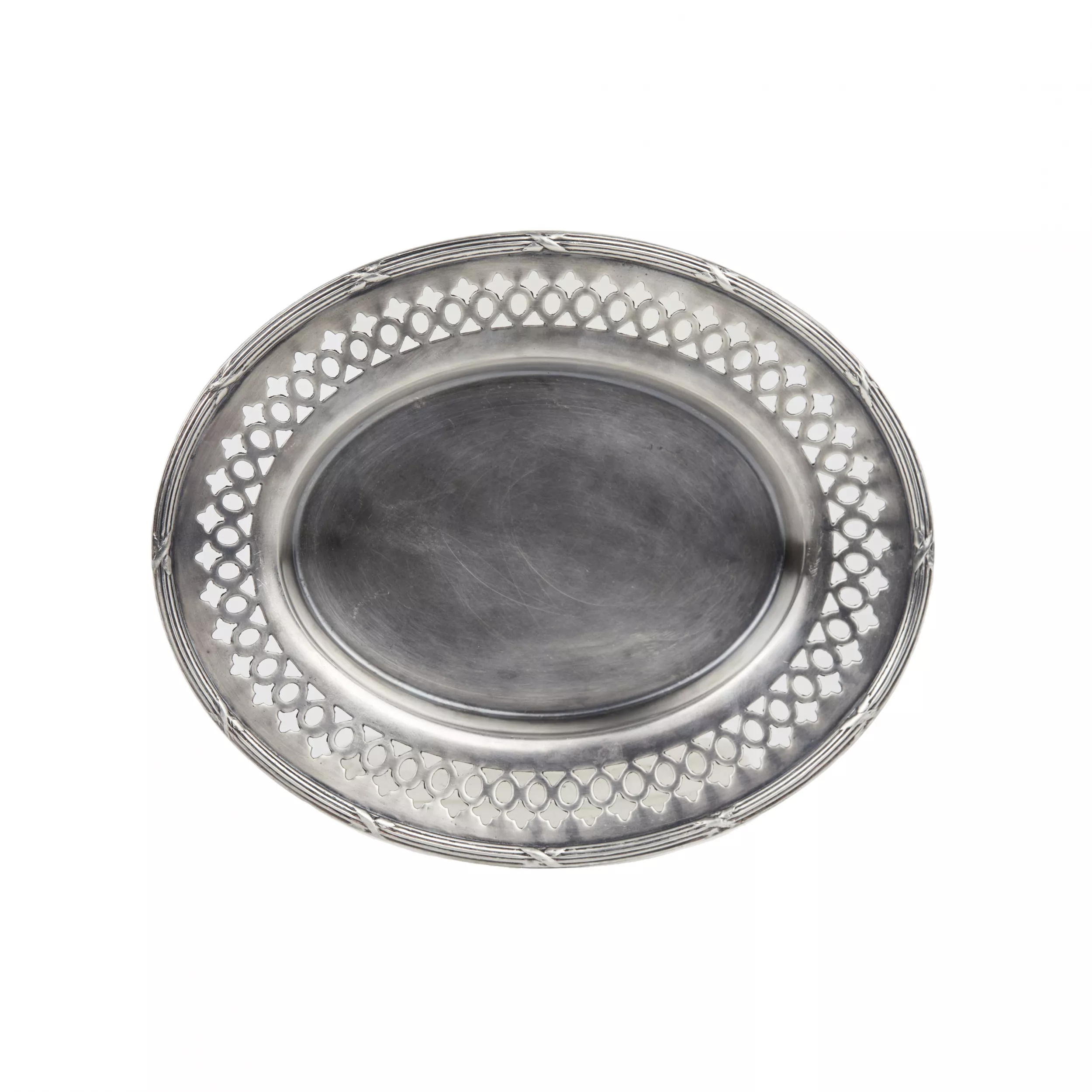 Porte-cartes de visite Faberge en argent fendu. 