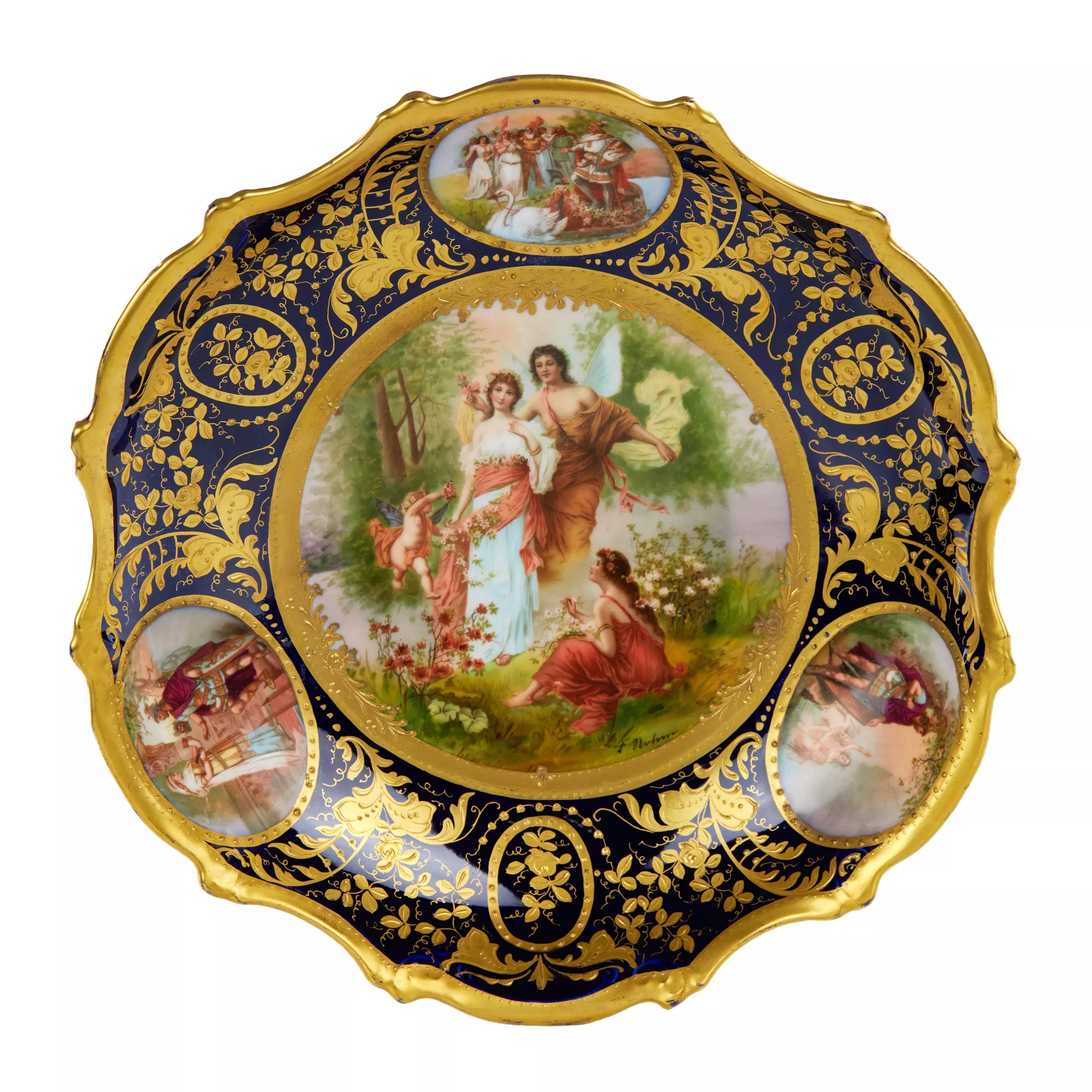 Decorative Dish. Vein. 