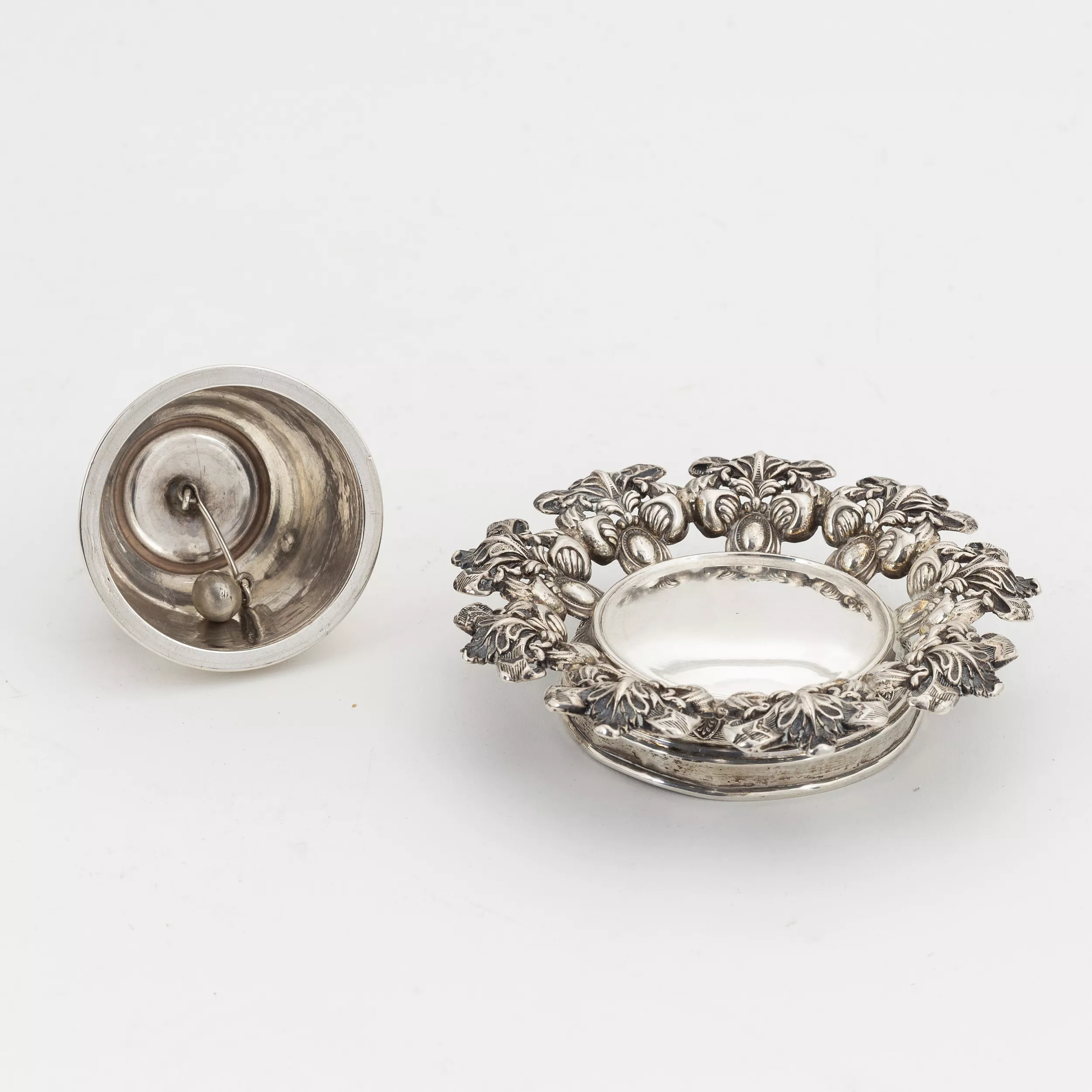 Silver calling bell with stand. Vienna 1830 