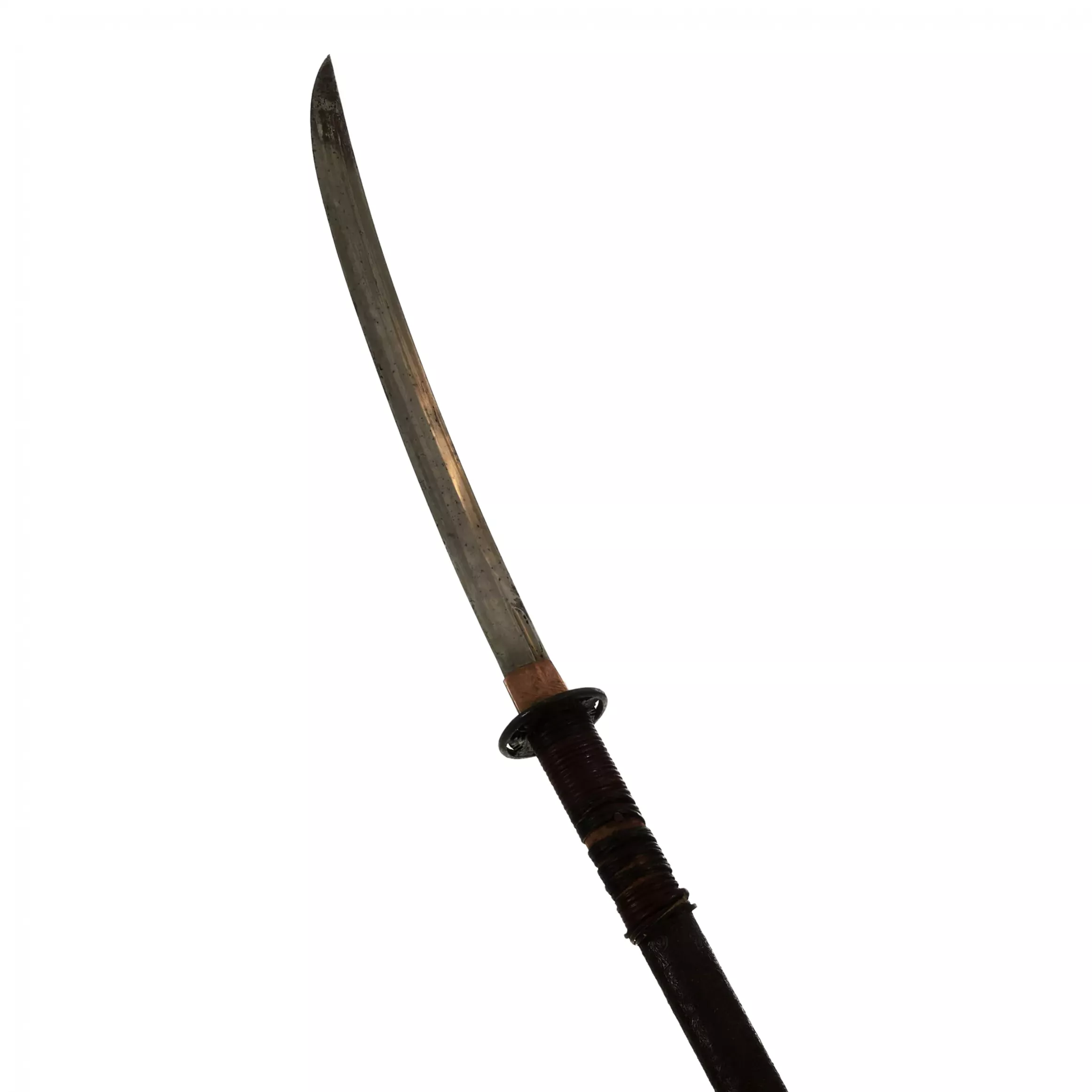 Japanese traditional Naginata spear, Shinshinto period, 1781-1876. 
