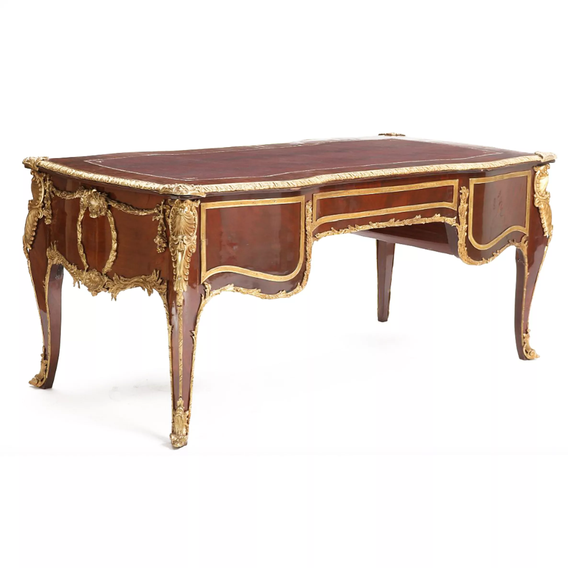 Bureau de style neo-rococo. 
