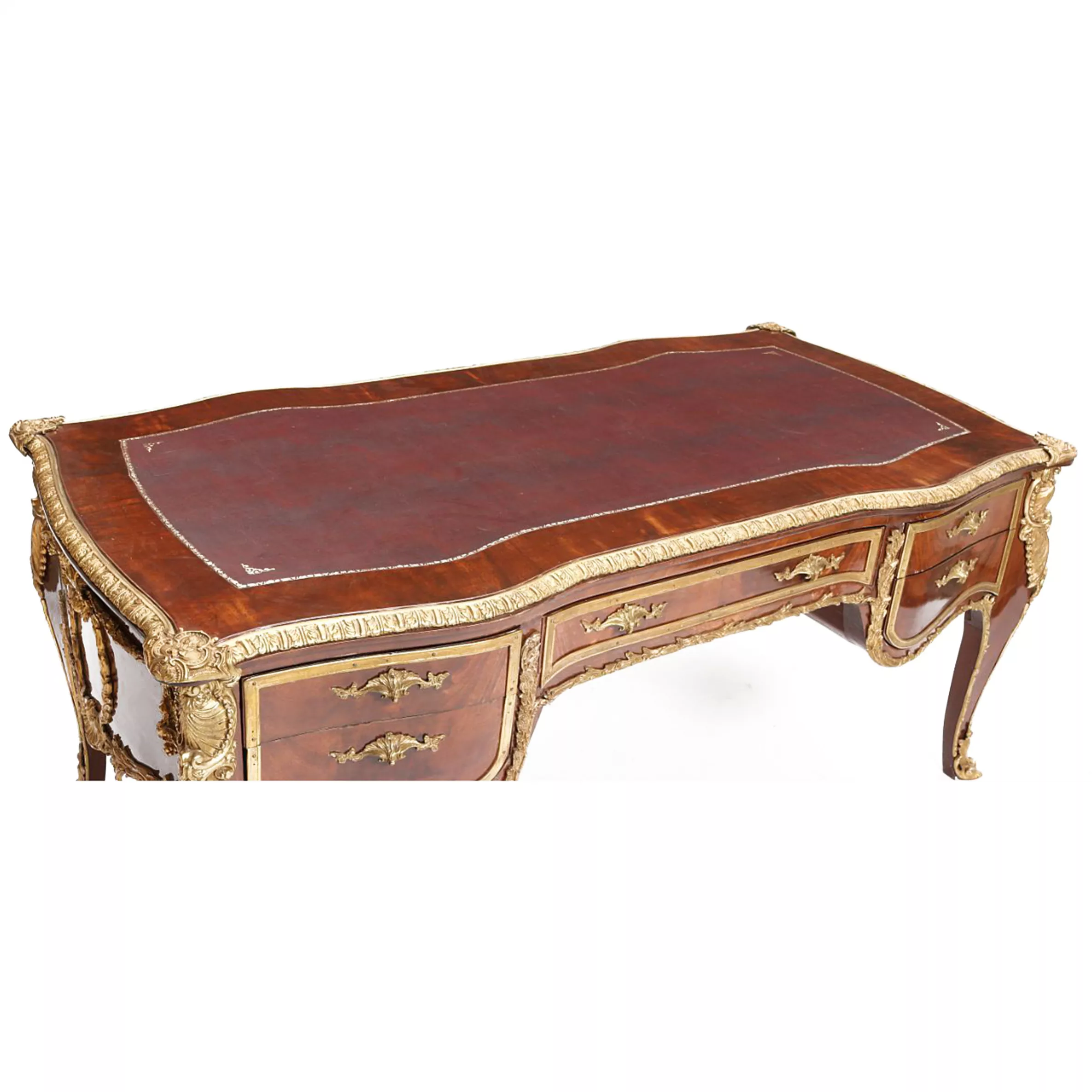 Bureau de style neo-rococo. 